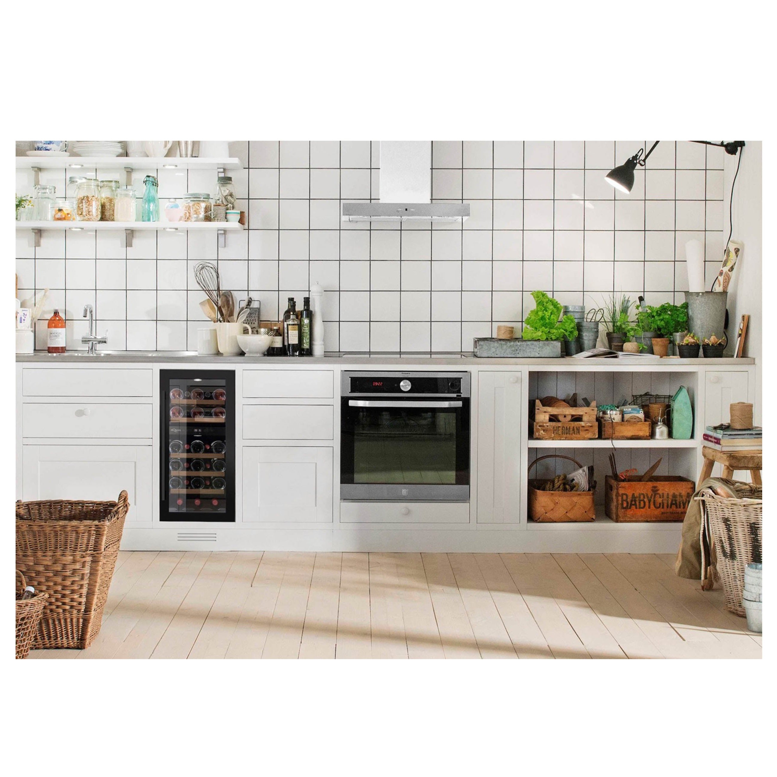 Weinkühlschrank 28 Flaschen WineCave 700 40D Anthracite Black