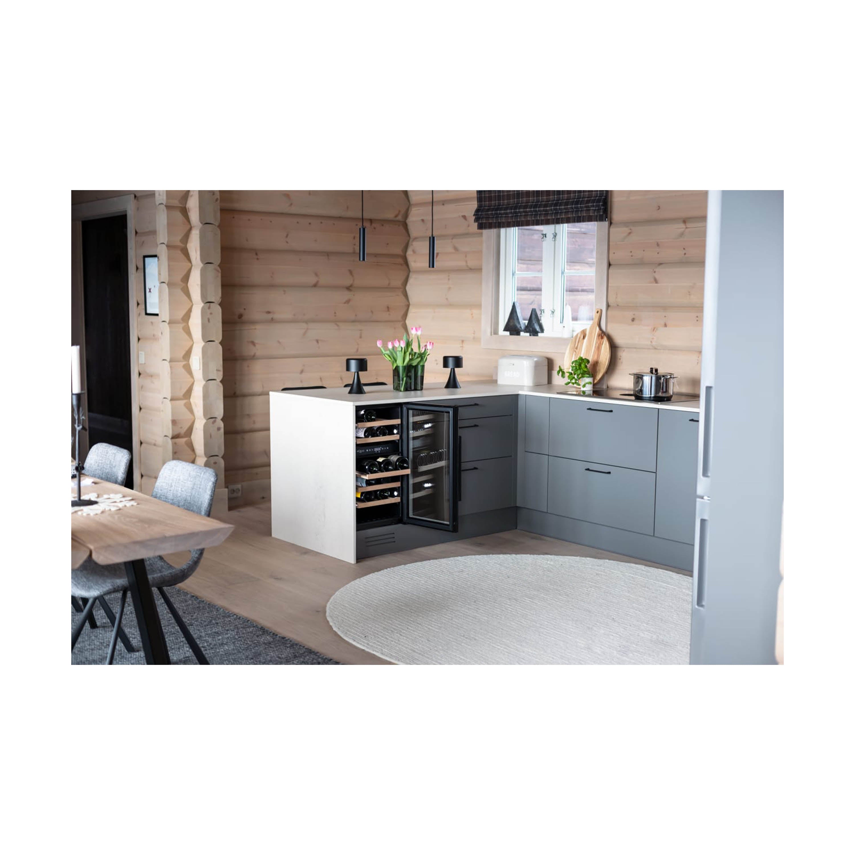 Weinkühlschrank 28 Flaschen WineCave 700 40D Stainless