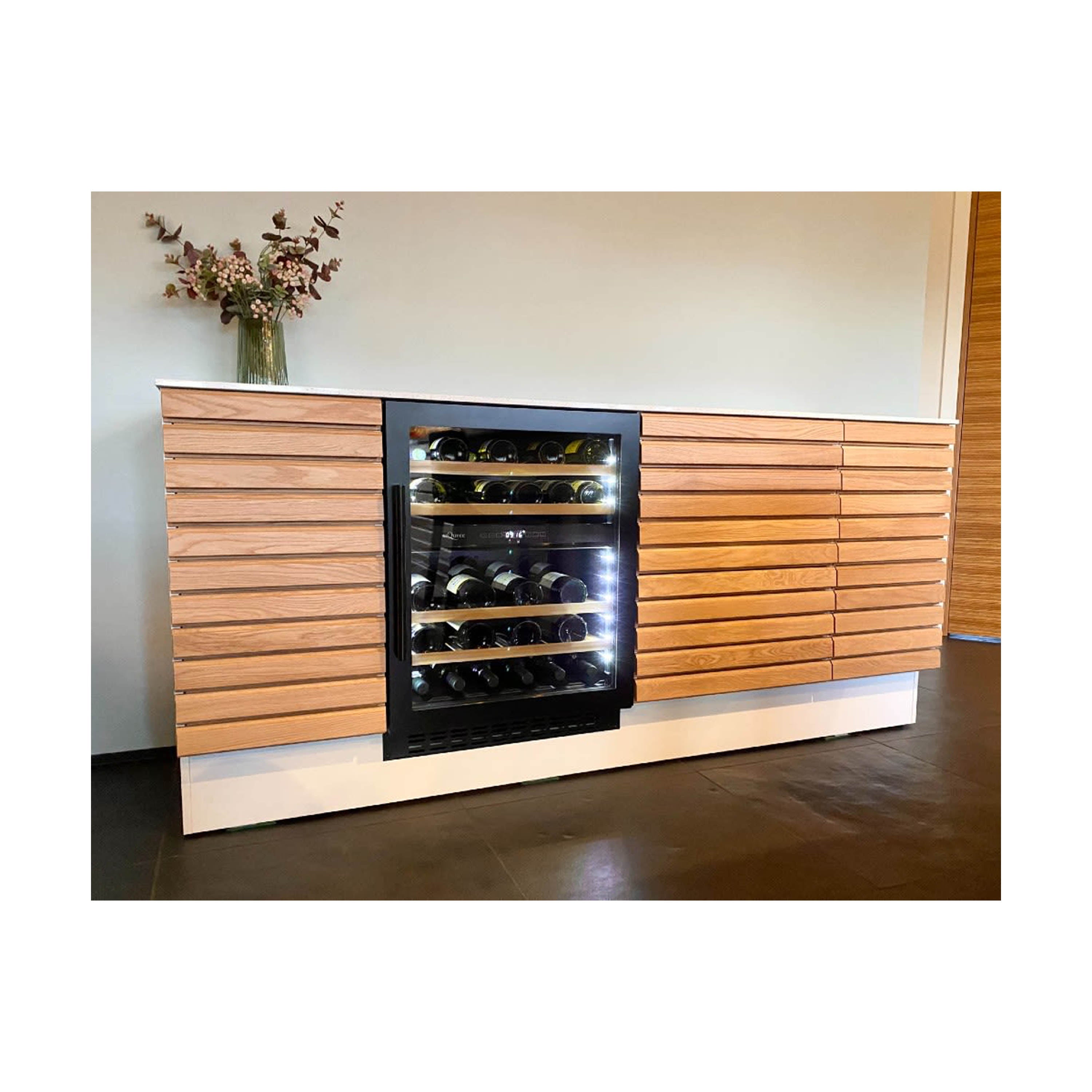 Weinkühlschrank 45 Flaschen WineCave 700 60D Anthracite Black
