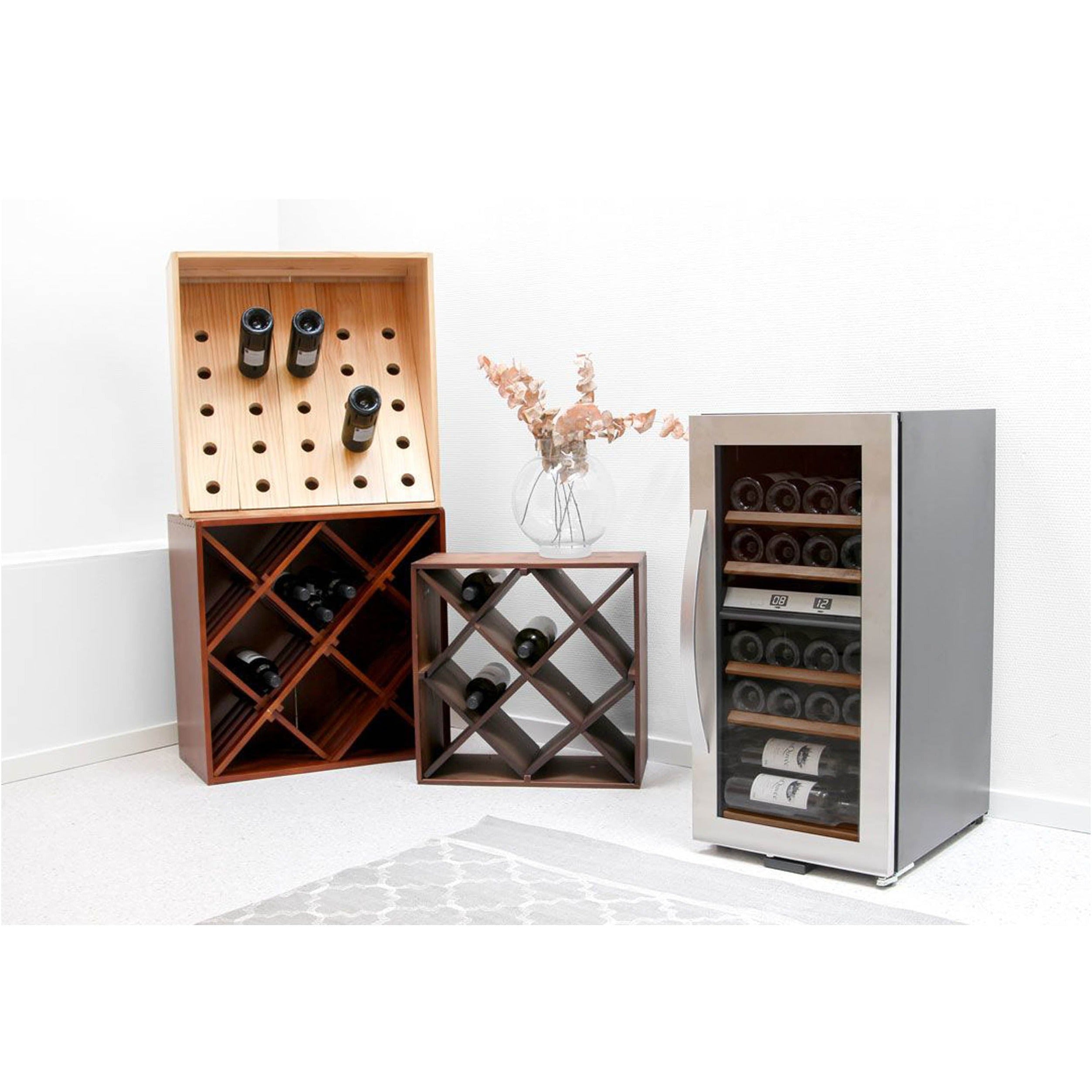Weinkühlschrank 24 Flaschen WineExpert 24 Stainless