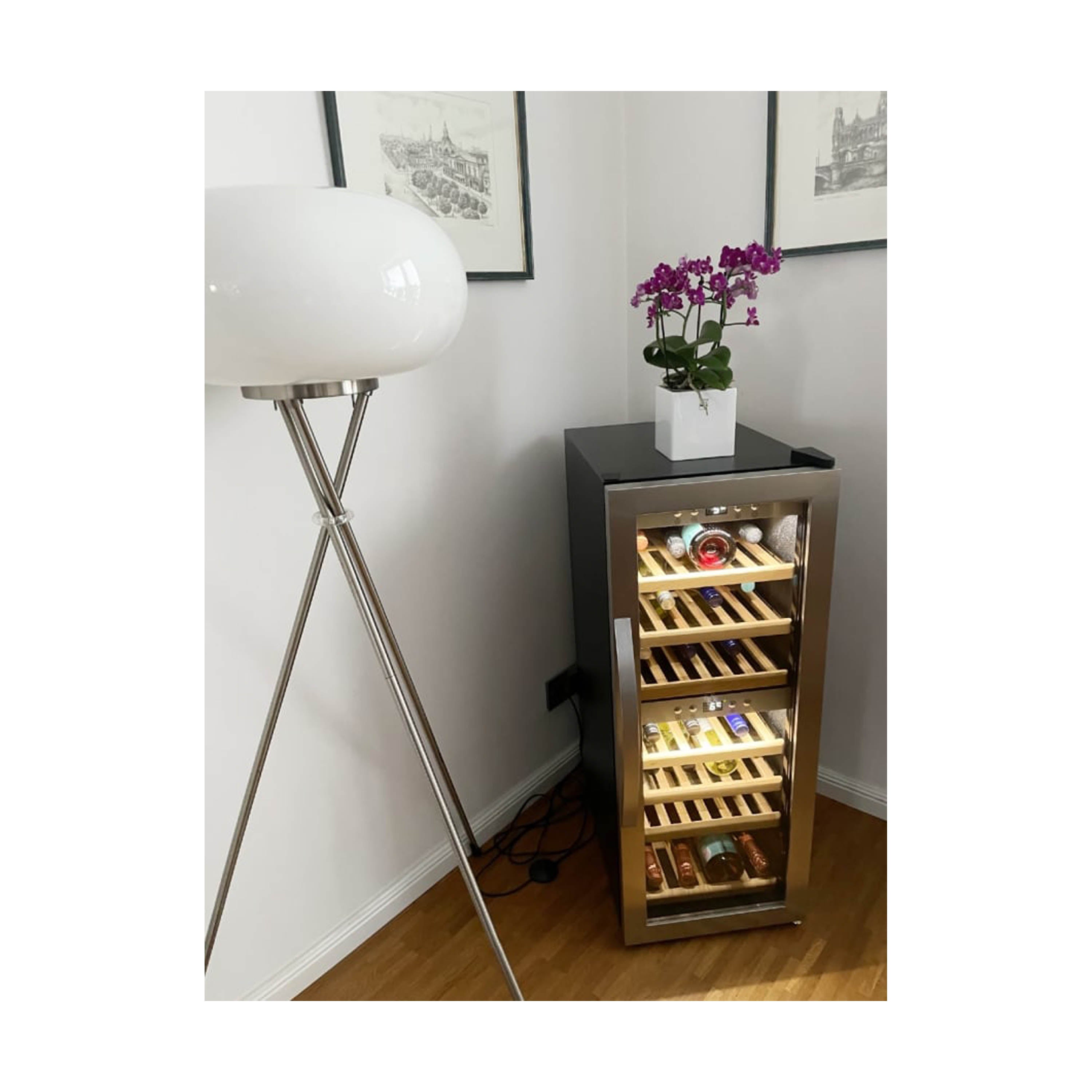 Weinkühlschrank 38 Flaschen WineExpert 38 Stainless