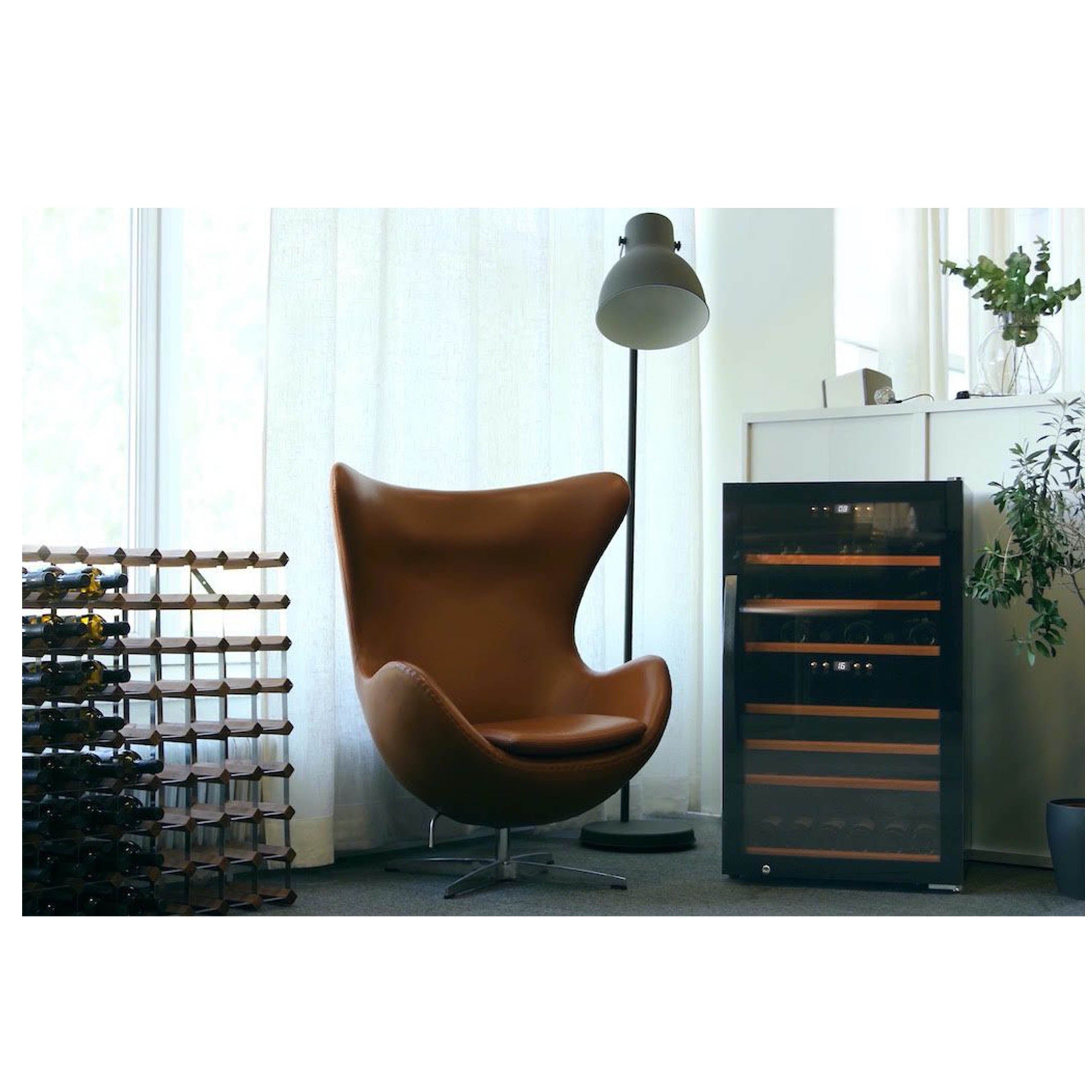 Weinkühlschrank 66 Flaschen WineExpert 66 Fullglass Black