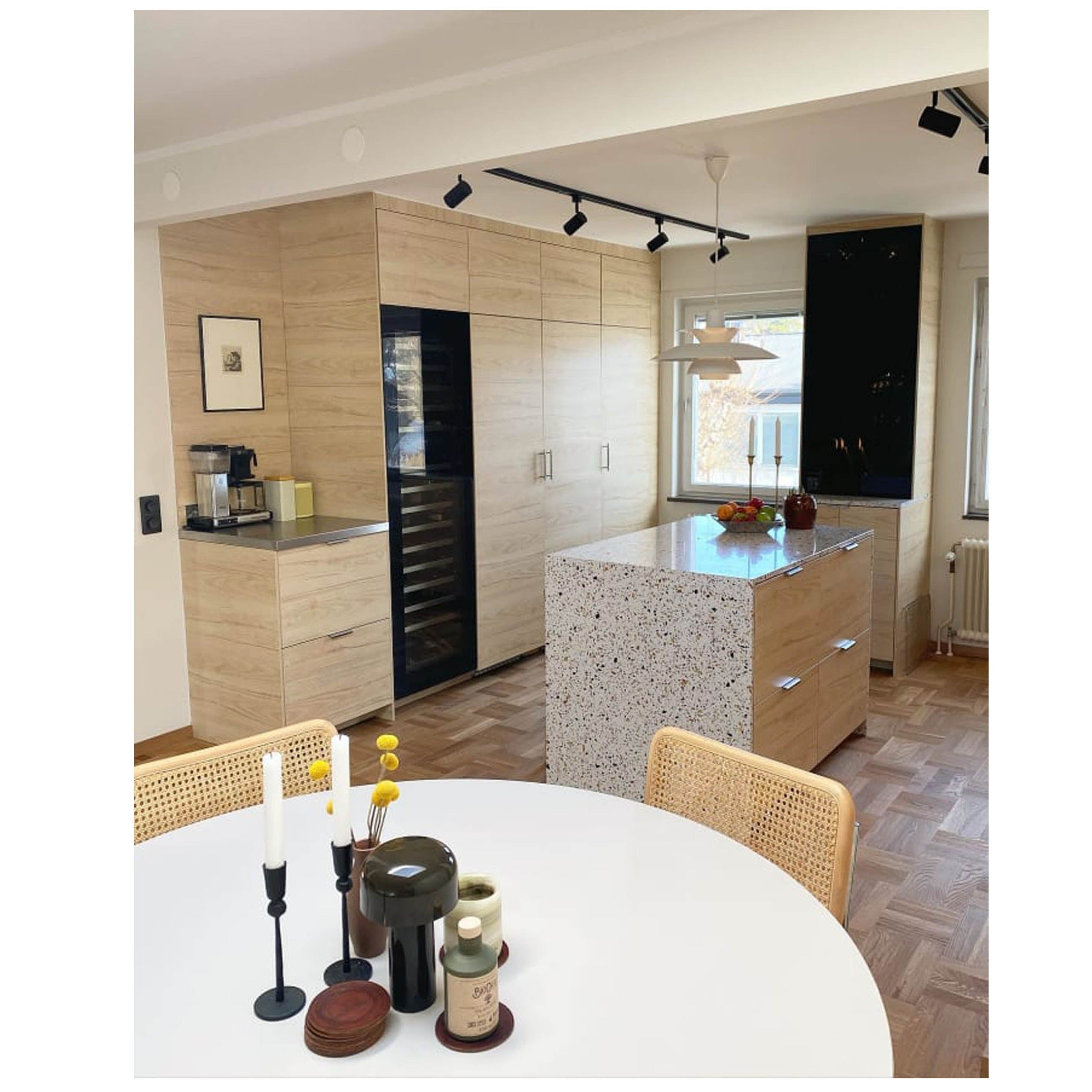 Weinkühlschrank 112 Flaschen WineKeeper 112D Fullglass Black Push/Pull