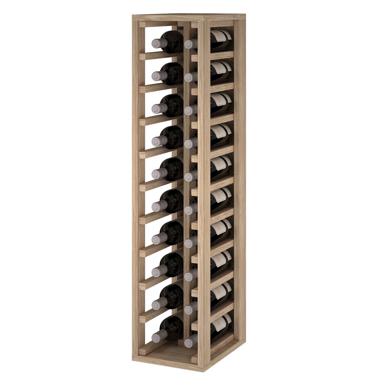 Oak wine rack for 20 bottles, Expovinalia Godello ER2032