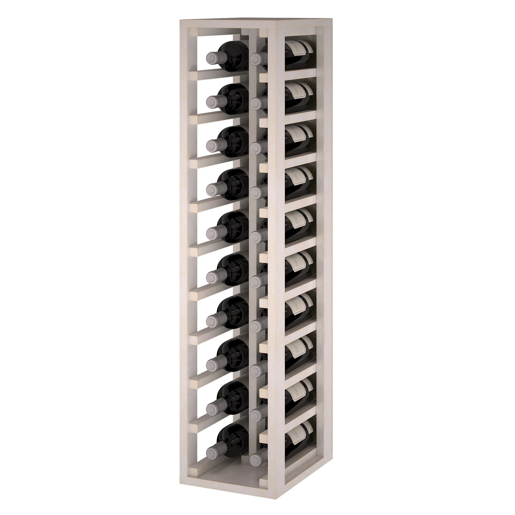 Weinregal aus Kiefernholz für 20 Flaschen, Expovinalia Godello EW2032