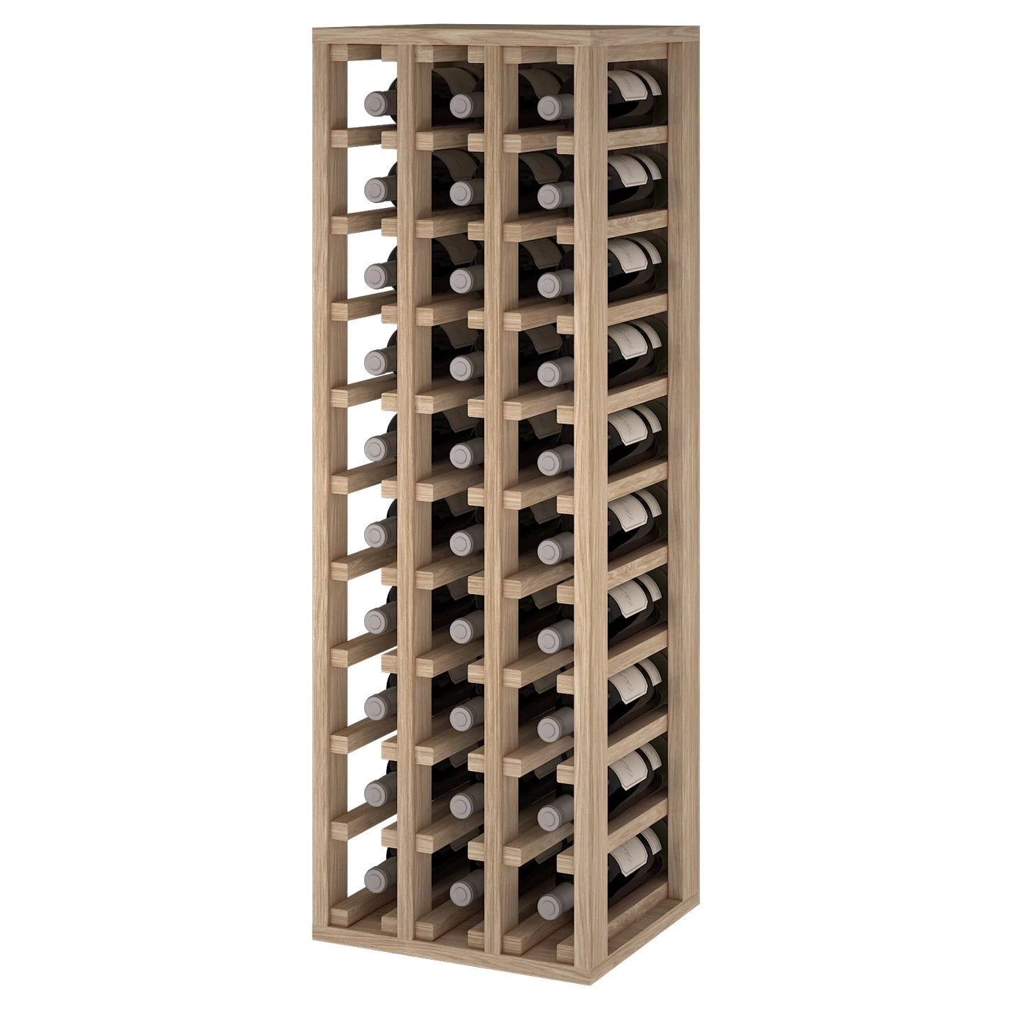 Oak wine rack for 30 bottles, Expovinalia Godello ER2033