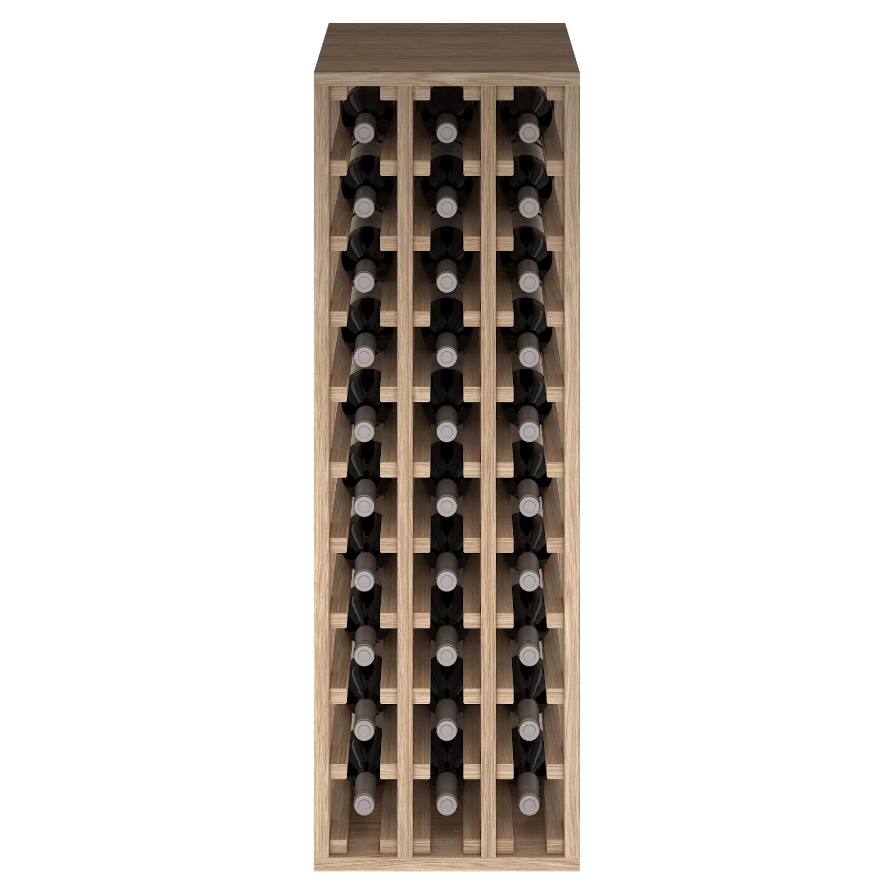 Oak wine rack for 30 bottles, Expovinalia Godello ER2033