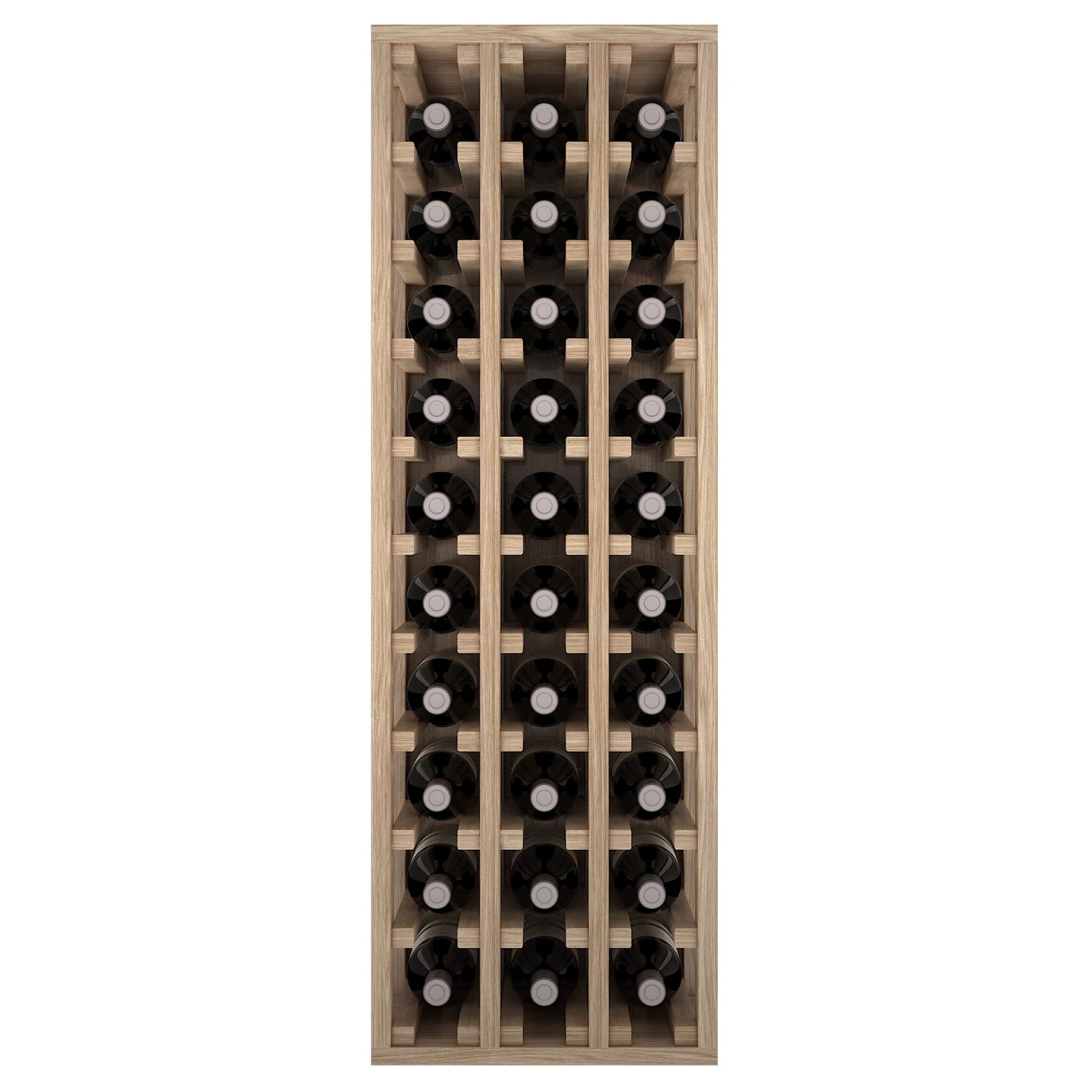 Weinregal aus Eichenholz für 30 Flaschen, Expovinalia Godello ER2033