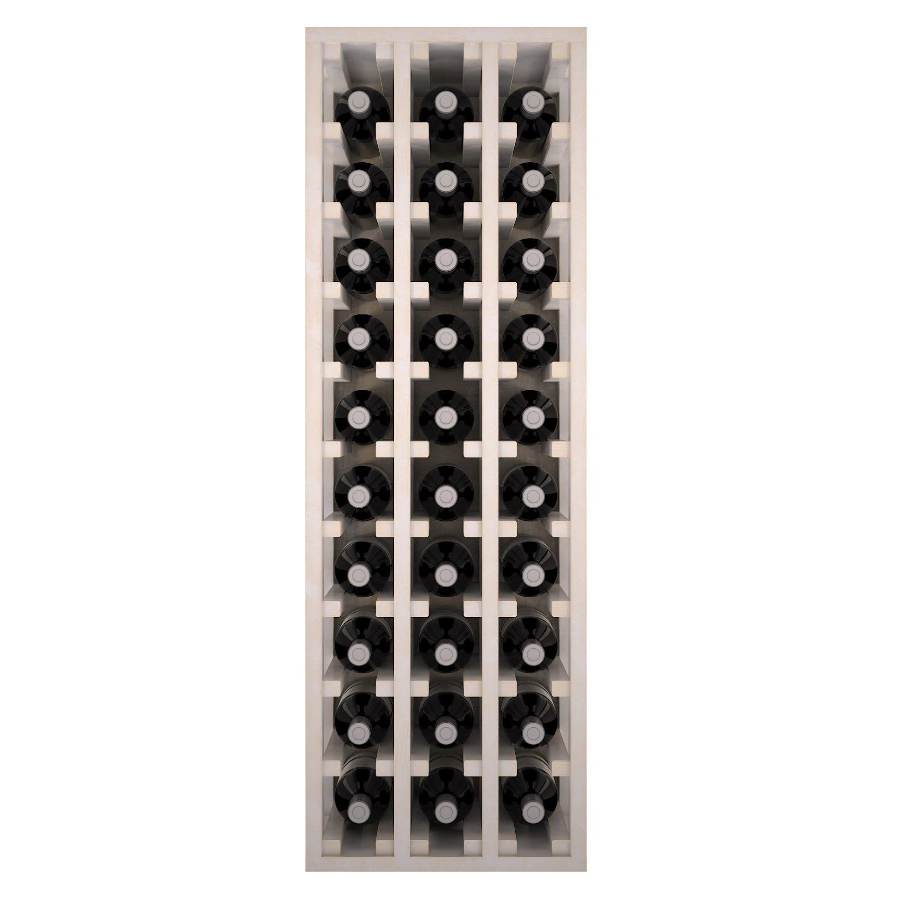 Weinregal aus Kiefernholz für 30 Flaschen, Expovinalia Godello EW2033