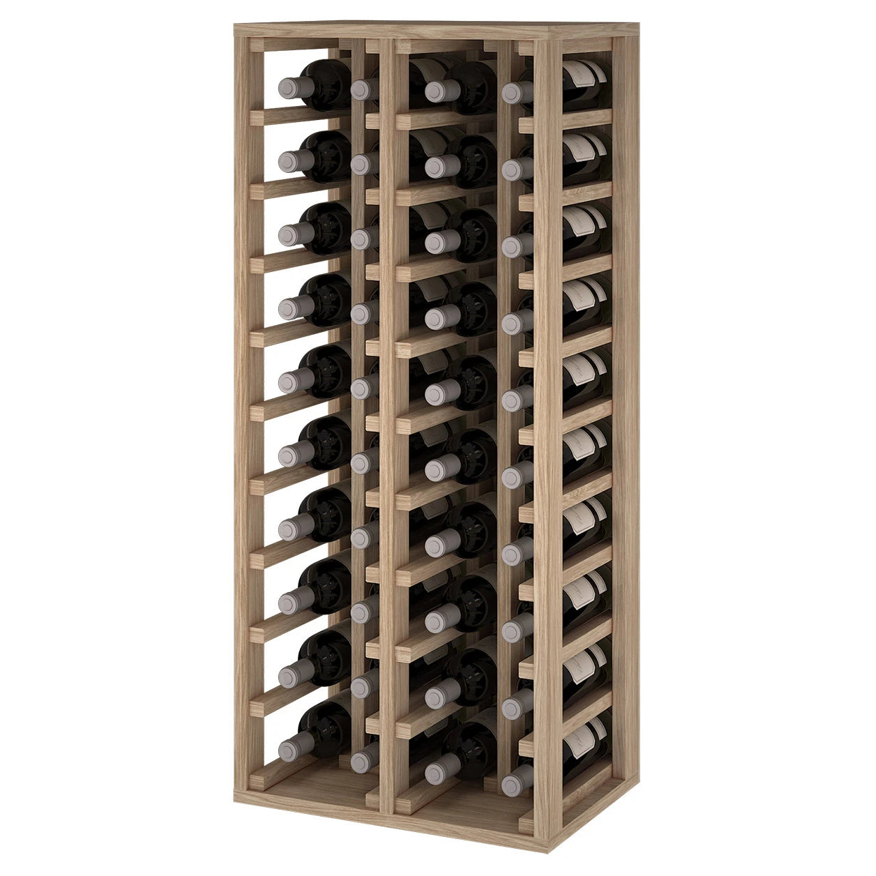 Weinregal aus Eichenholz für 40 Flaschen, Expovinalia Godello ER2034