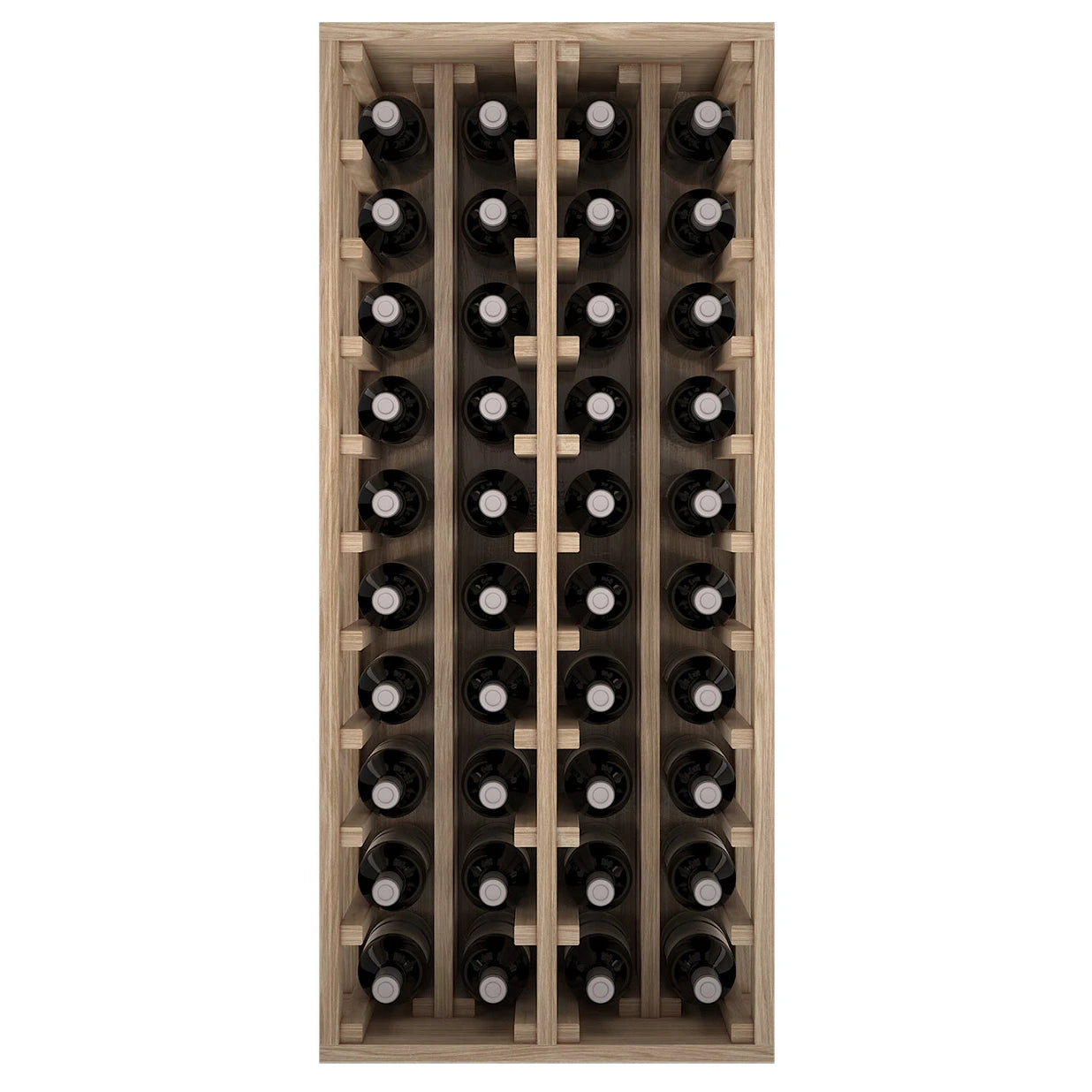 Weinregal aus Eichenholz für 40 Flaschen, Expovinalia Godello ER2034