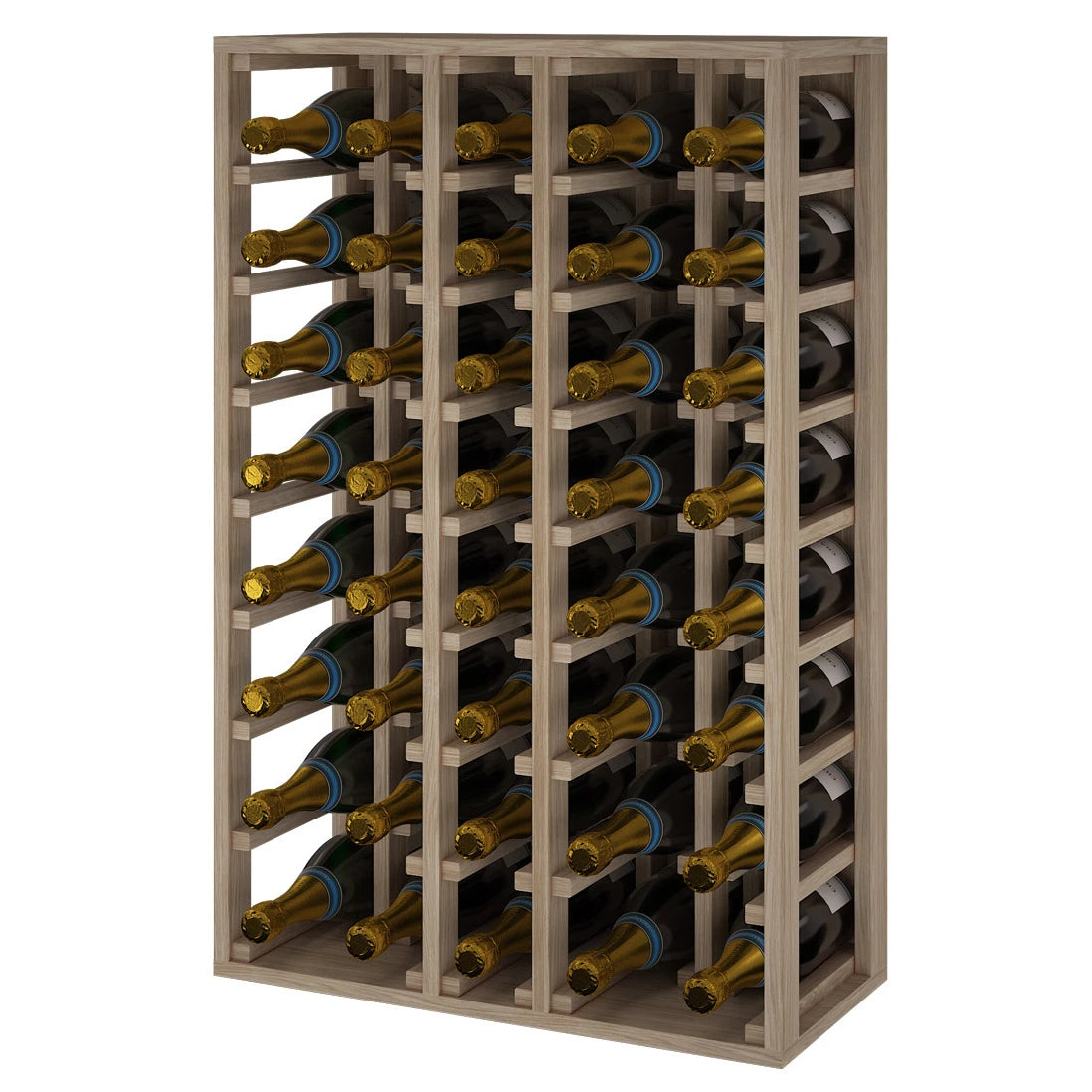 Oak wine rack for 40 magnum bottles, Expovinalia Godello ER2062