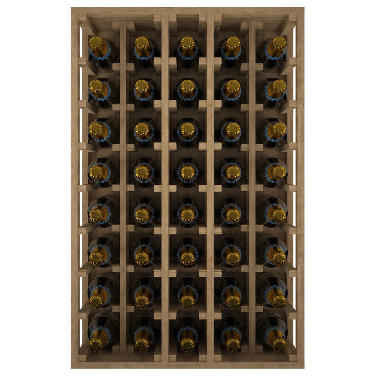 Weinregal aus Kiefernholz für 40 Magnum-Flaschen, Expovinalia Godello EX2062
