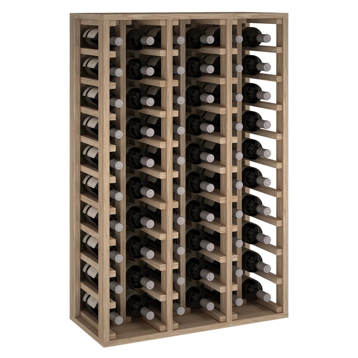 Weinregal aus Eichenholz für 60 Flaschen, Expovinalia Godello ER2060