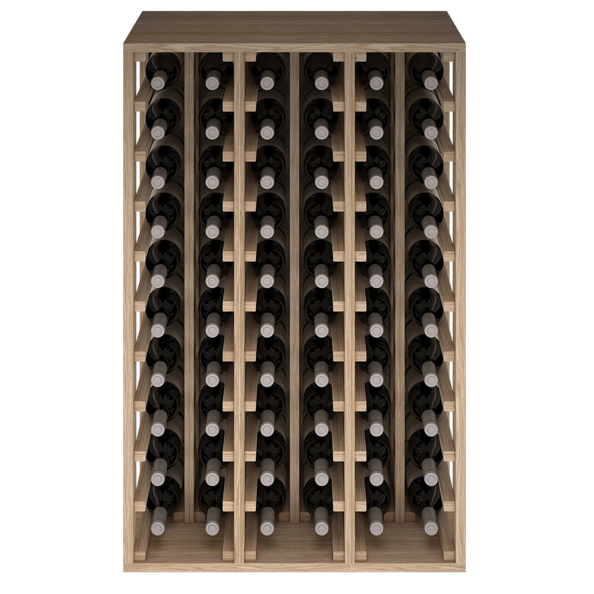 Oak wine rack for 60 bottles, Expovinalia Godello ER2060