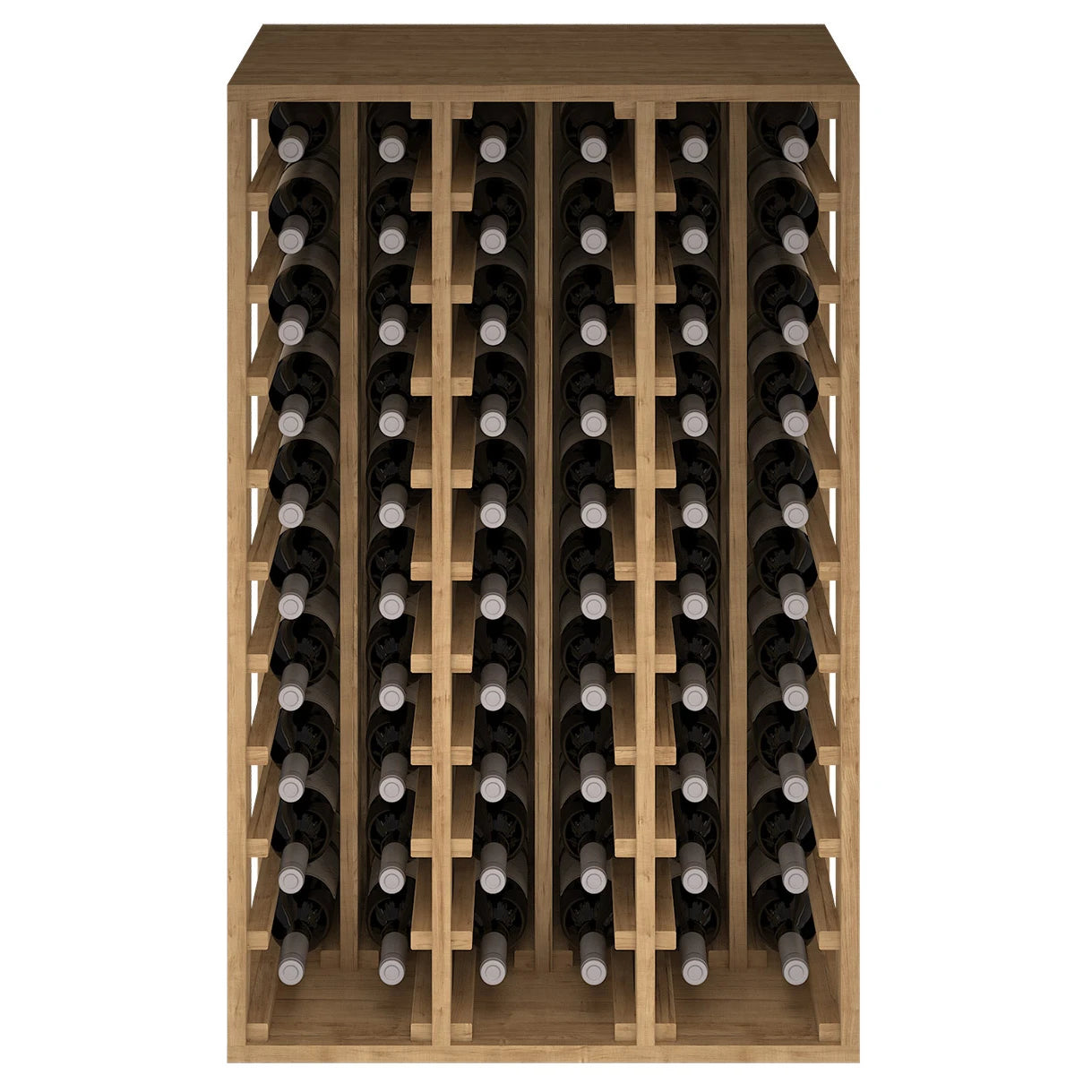 Weinregal aus Kiefernholz für 60 Flaschen, Expovinalia Godello EX2060