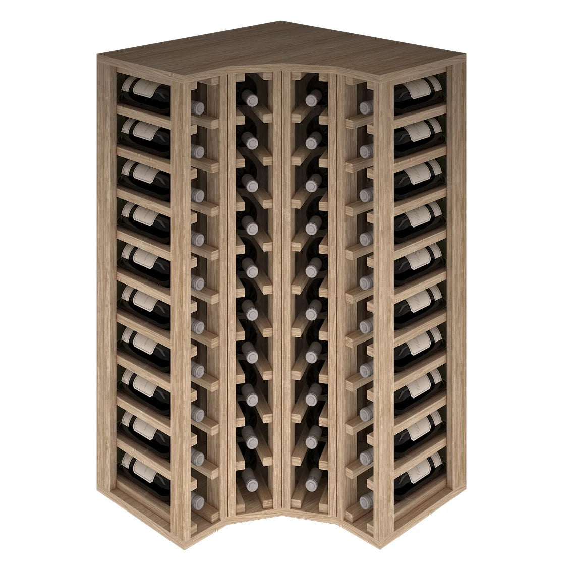 Oak wine rack for 40 bottles Expovinalia Godello ER2030