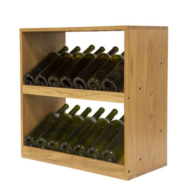 Weinregal mQuvée 60x60x30 cm Label view 14 Flaschen