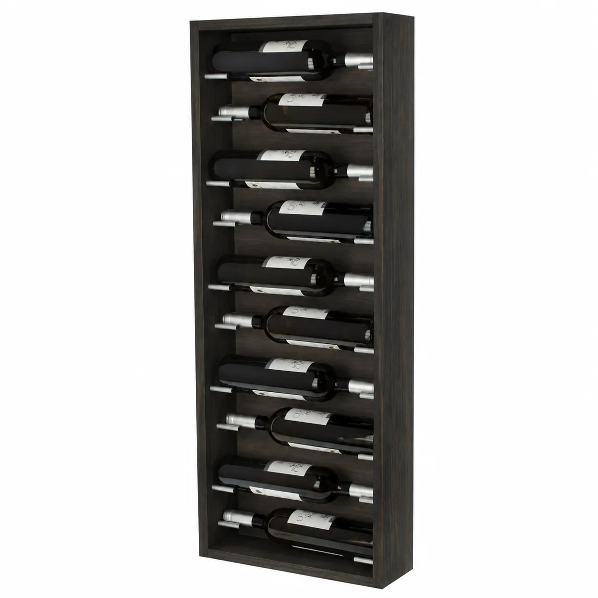 Wine rack for 10 bottles Expovinalia Trofeo Godello 9188 – Black pine – BX9188