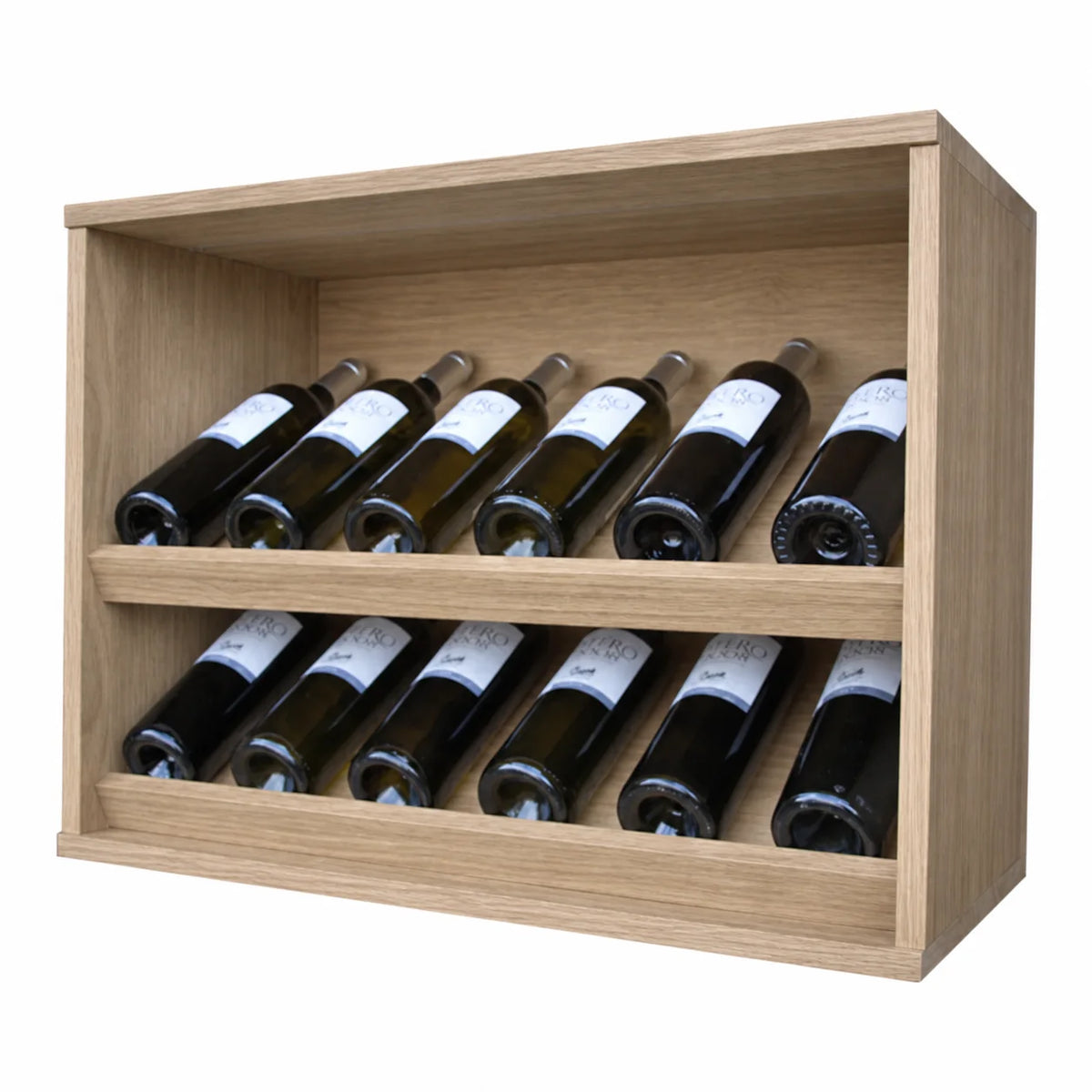 Wine rack for 12 bottles Expovinalia Villafranca Godello 2293 – Natural oak – ER2293