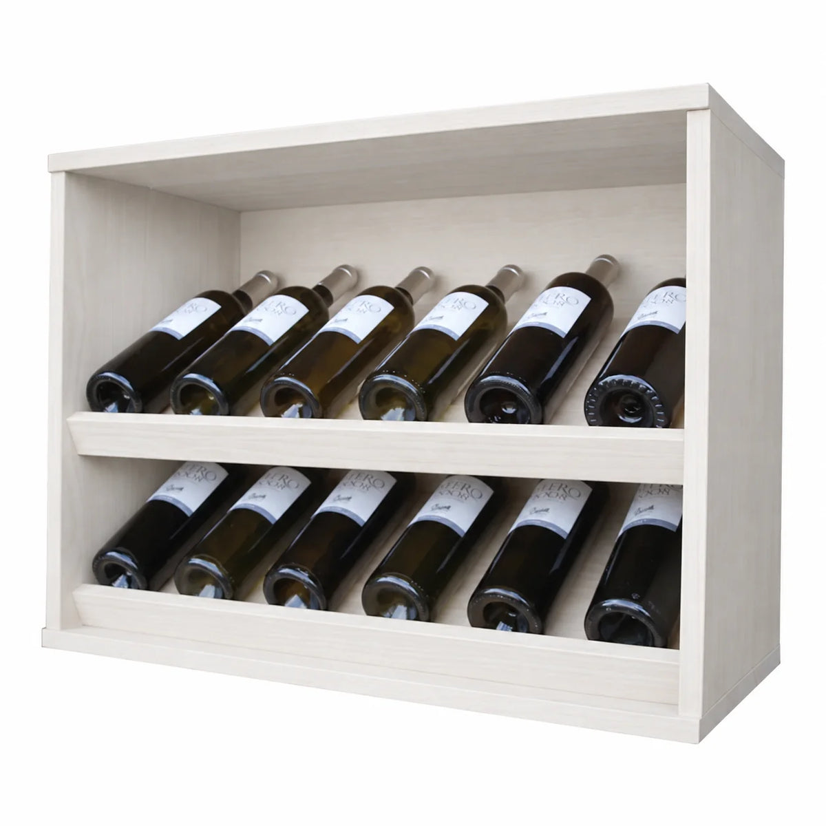 Wine rack for 12 bottles Expovinalia Villafranca Godello 2293 – White pine – EW2293