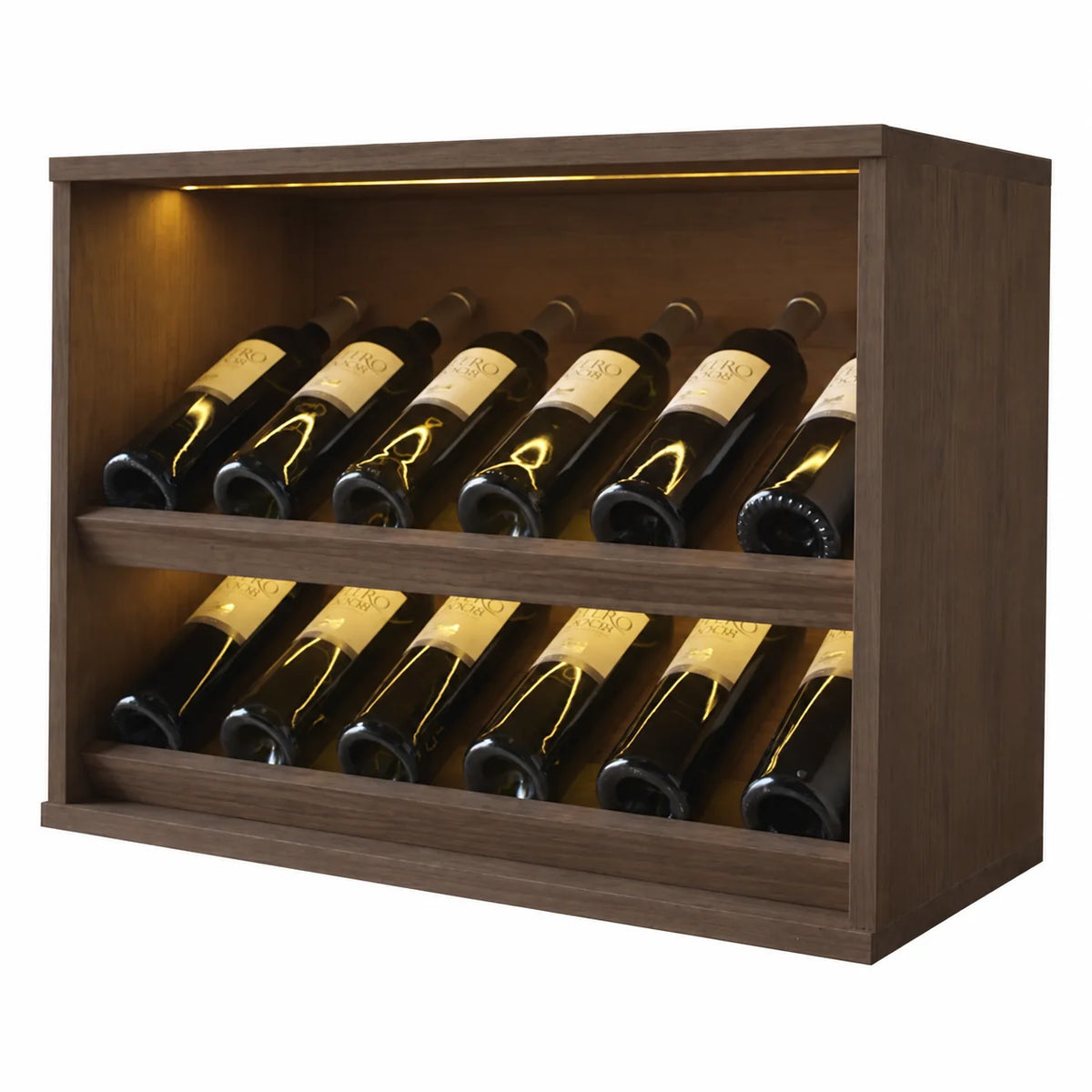 Wine rack for 12 bottles Expovinalia Villafranca Godello 2294 – Dark pine – HX2294
