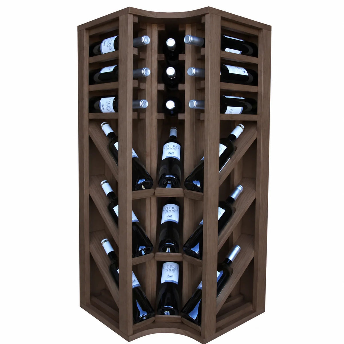 Wine rack for 18 bottles Expovinalia Villafranca Godello 2095 – Dark pine – HX2095