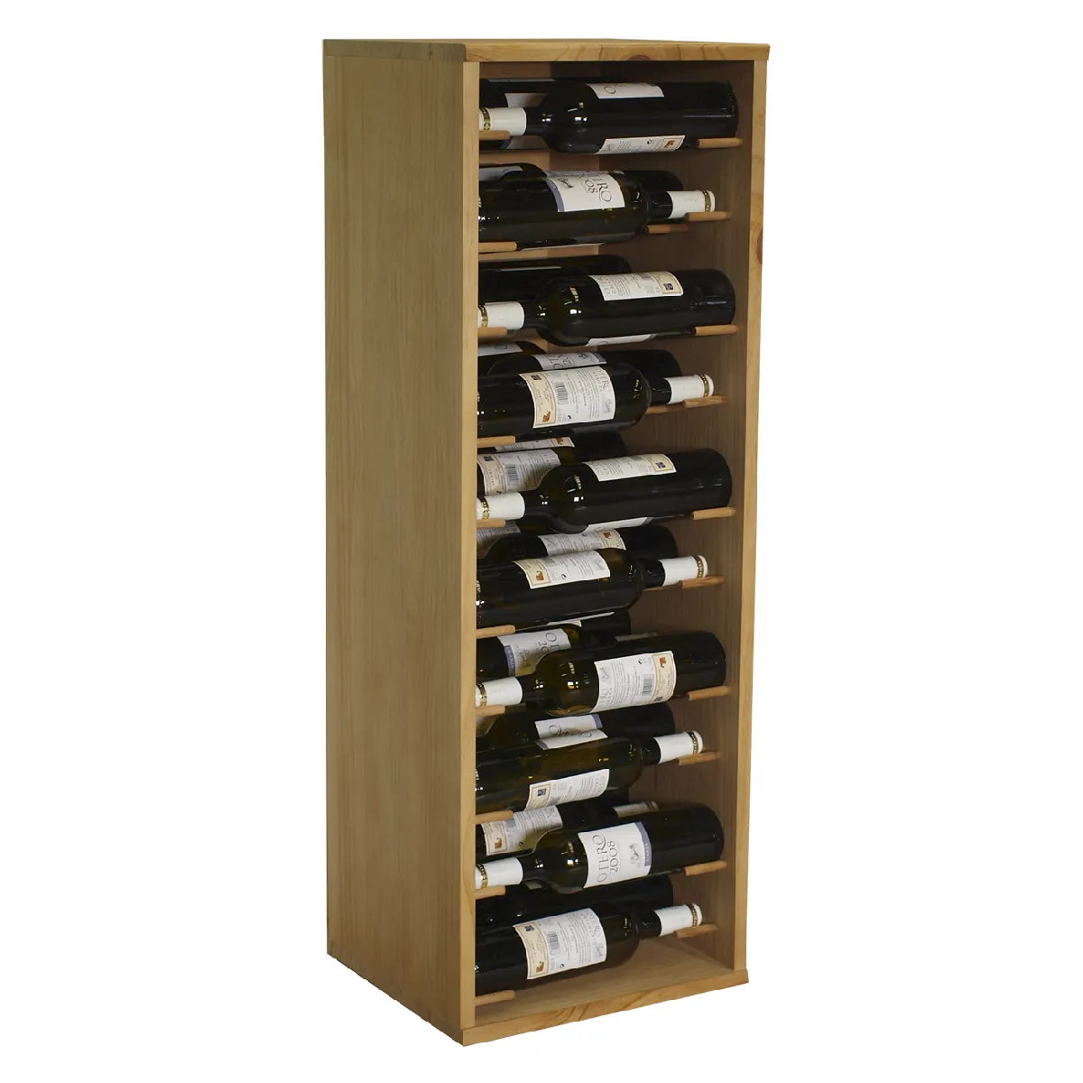Wine rack for 20 bottles Expovinalia Godello 9222 – Pine with light oak finish – EX9222