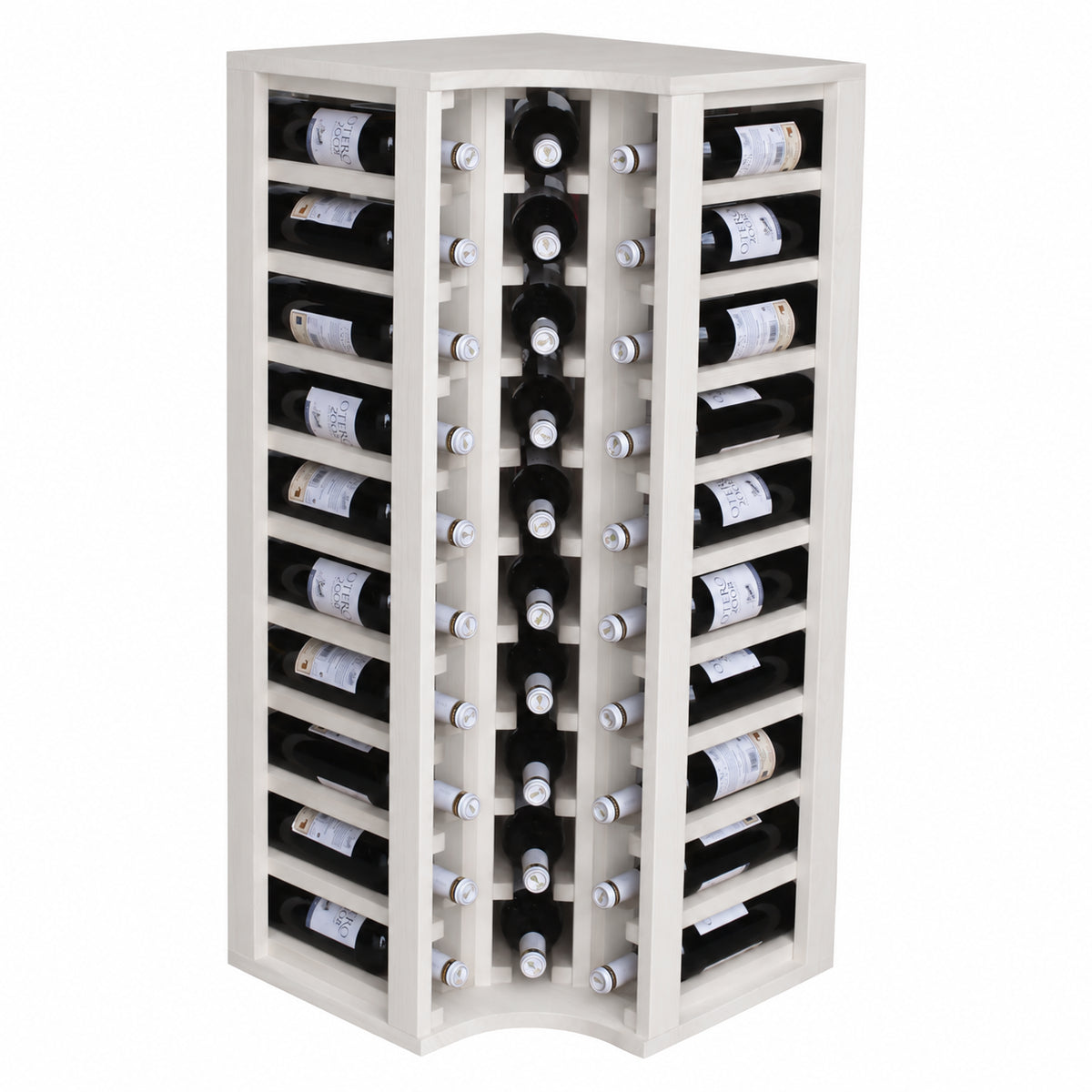 Wine rack for 30 bottles Expovinalia Canedo Godello 2038 – White pine – EW2038