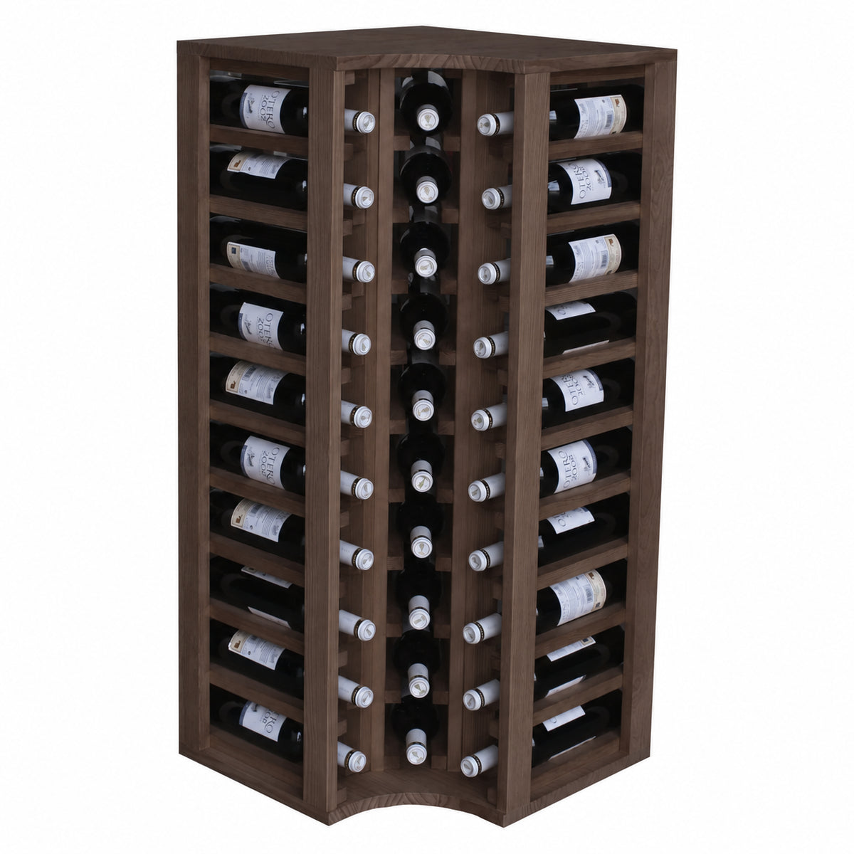 Wine rack for 30 bottles Expovinalia Canedo Godello 2038 – Dark pine – HX2038