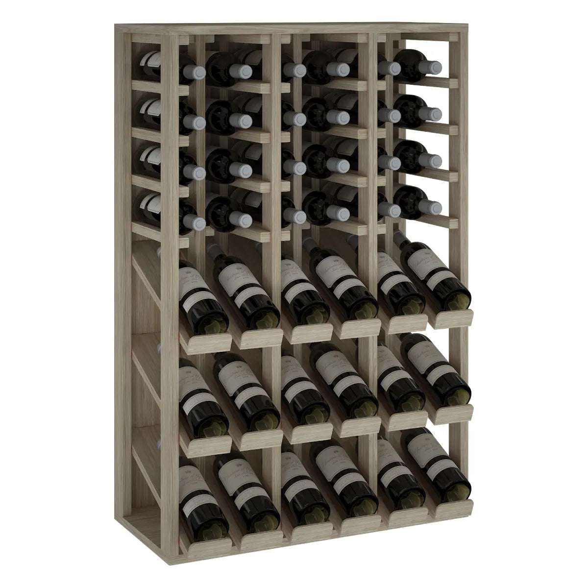 Wine rack for 36 bottles Expovinalia Villafranca Godello 2091 – Natural oak – ER2091