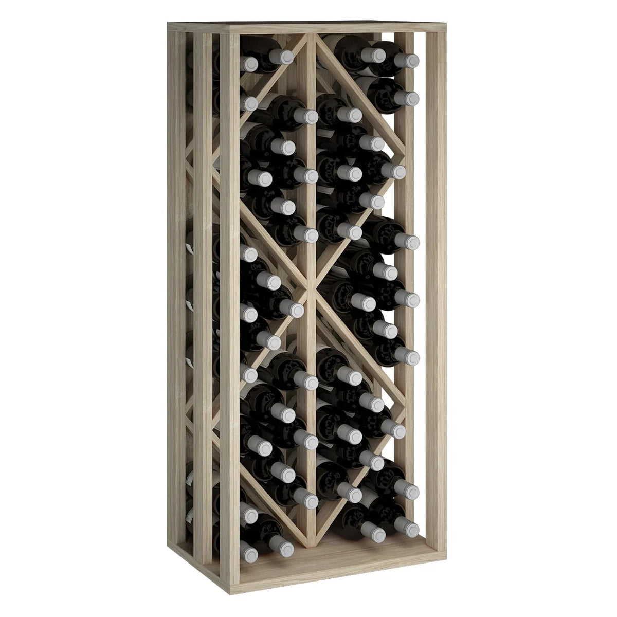 Wine rack for 48 bottles Expovinalia Toral Godello 2532 – Natural oak – ER2532
