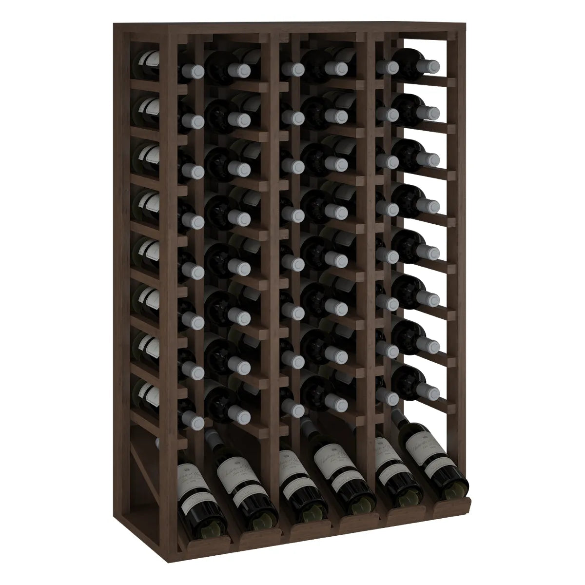Wine rack for 48 bottles Expovinalia Villafranca Godello 2092 – Dark pine – HX2092