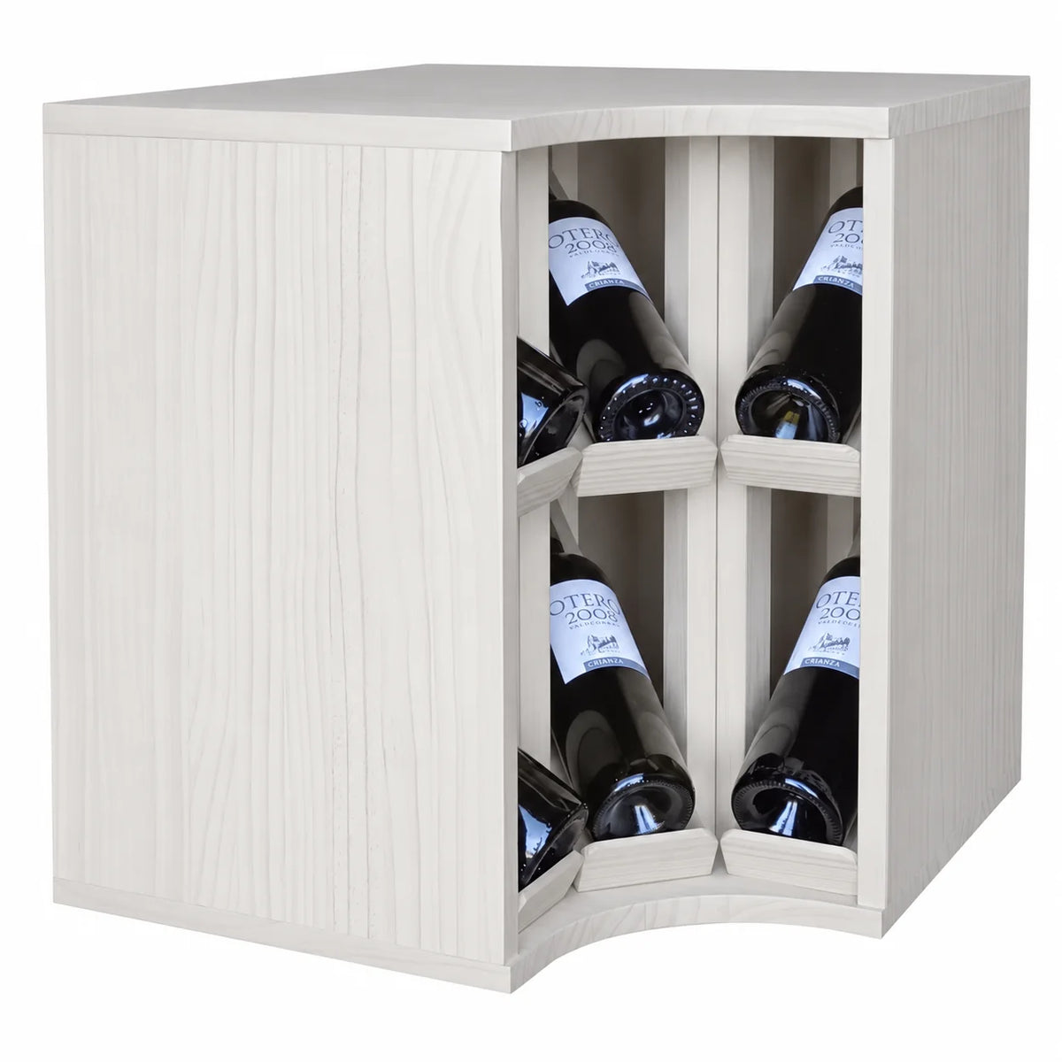 Wine rack for 6 bottles Expovinalia Villafranca Godello 2297 – White pine – EW2297