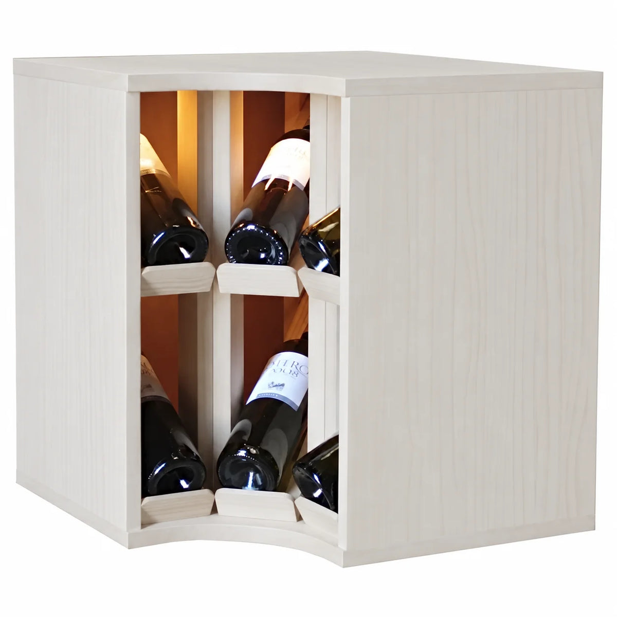 Wine rack for 6 bottles Expovinalia Villafranca Godello 2298 – White pine – EW2298