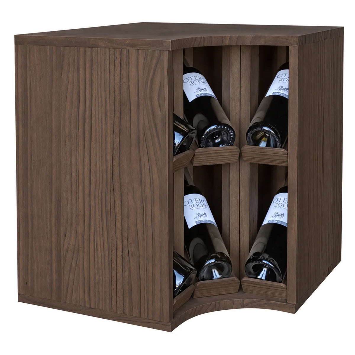 Wine rack for 6 bottles Expovinalia Villafranca Godello 2297 – Dark pine – HX2297