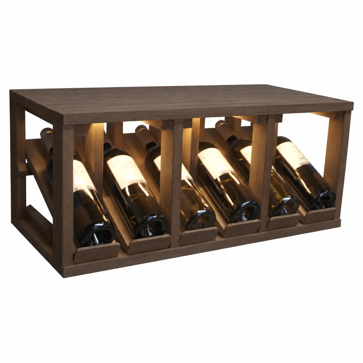 Wine rack for 6 bottles Expovinalia Villafranca Godello 2192 – Dark pine – HX2192