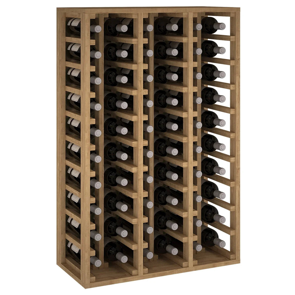 Wine rack for 60 bottles Expovinalia Canedo Godello 2060 – Pine with light oak finish – EX2060