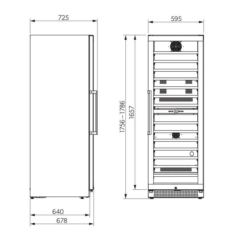 Weinkühlschrank Dometic 154 Flaschen C154F