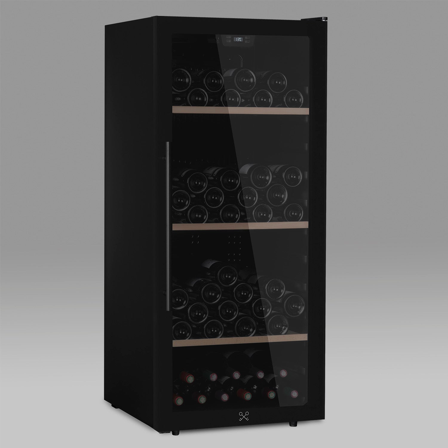 Weinkühlschrank 122 Flaschen CAVCB122 Black