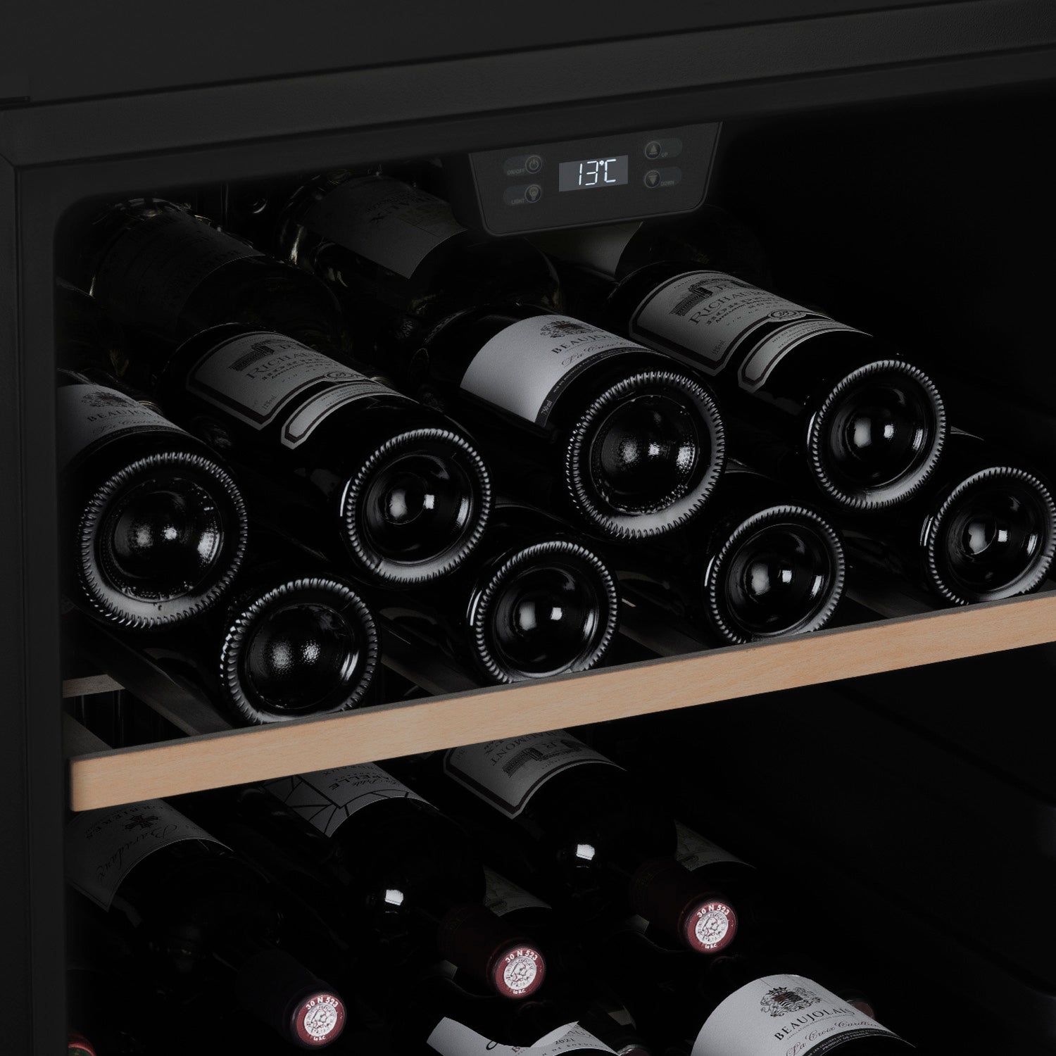 Weinkühlschrank 122 Flaschen CAVCB122 Black