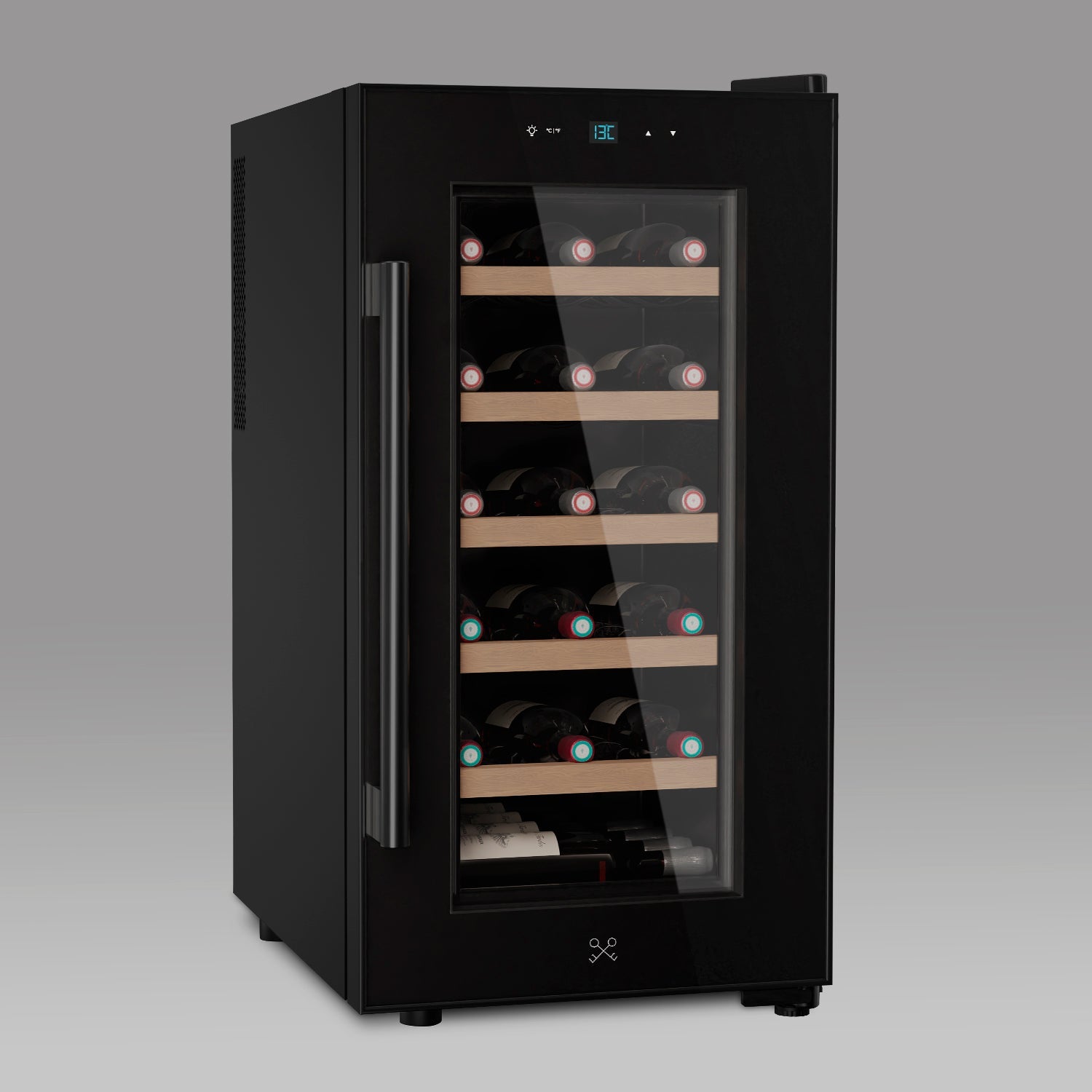 Weinkühlschrank 18 Flaschen CAVCB18 Black