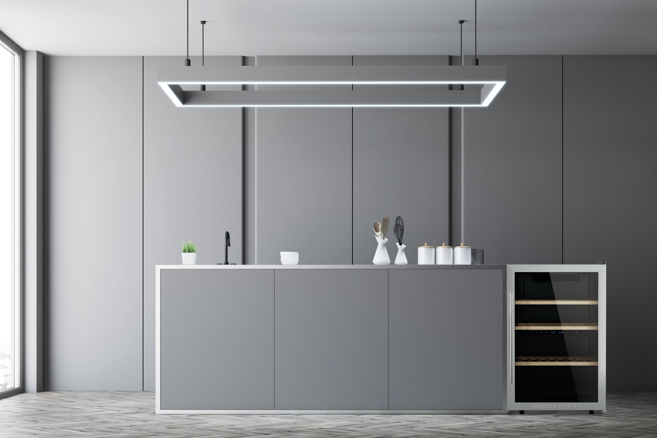 Weinkühlschrank 62 Flaschen CAVCD62