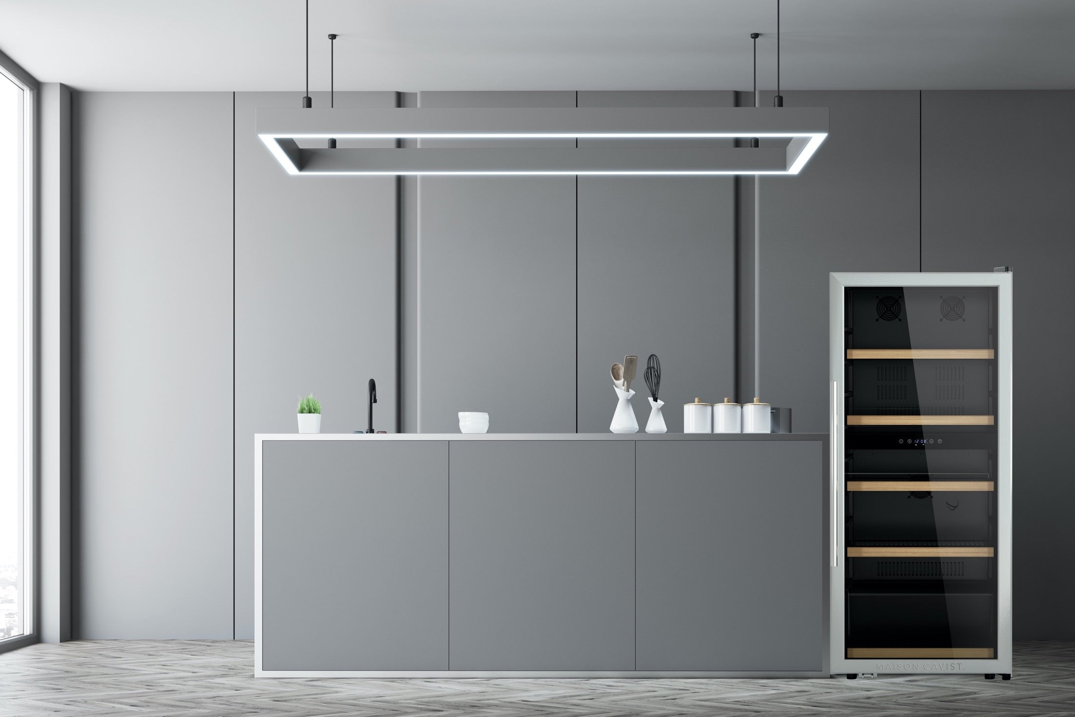 Weinkühlschrank 91 Flaschen CAVCD91