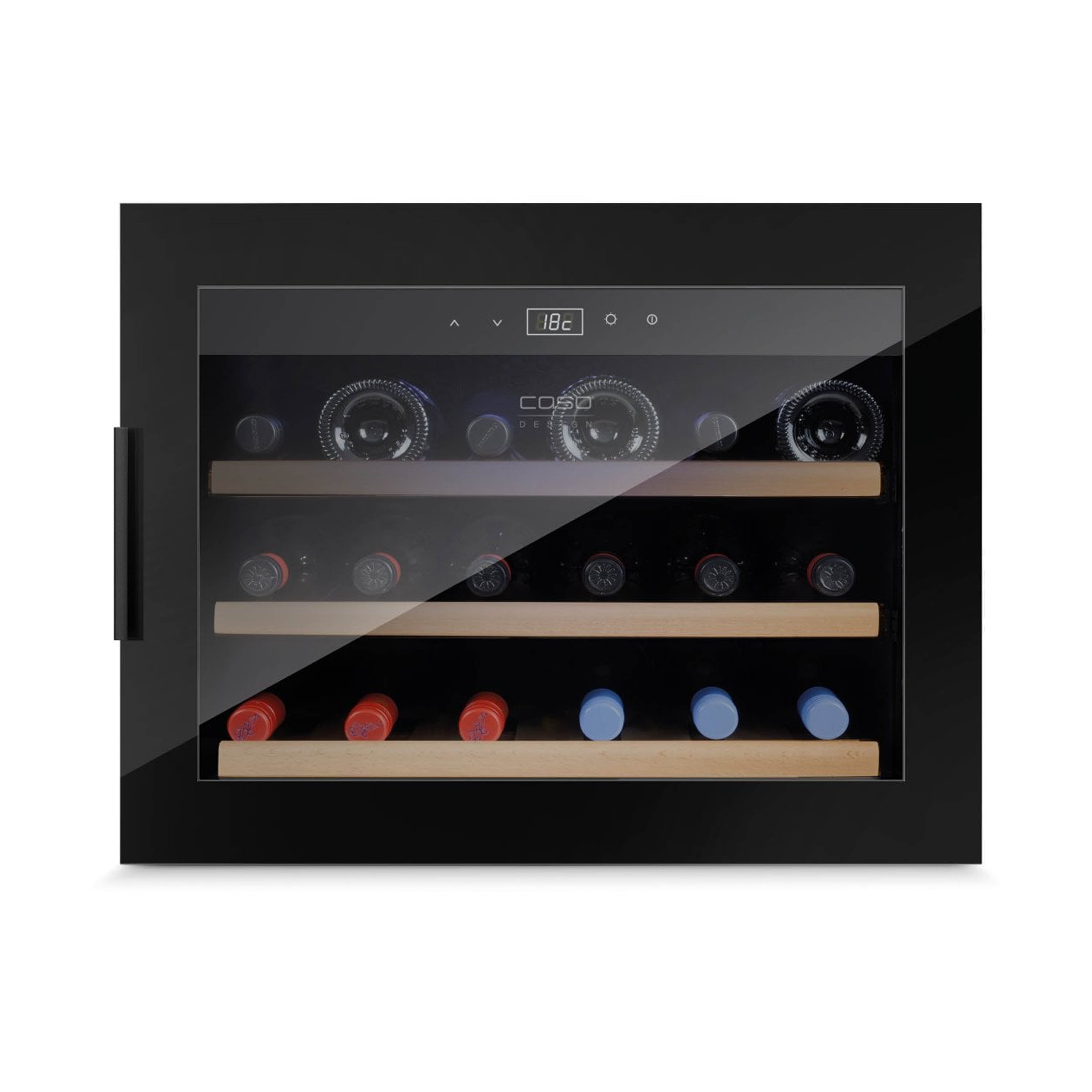Weinkühlschrank 18 Flaschen WineSafe 18 EB Black