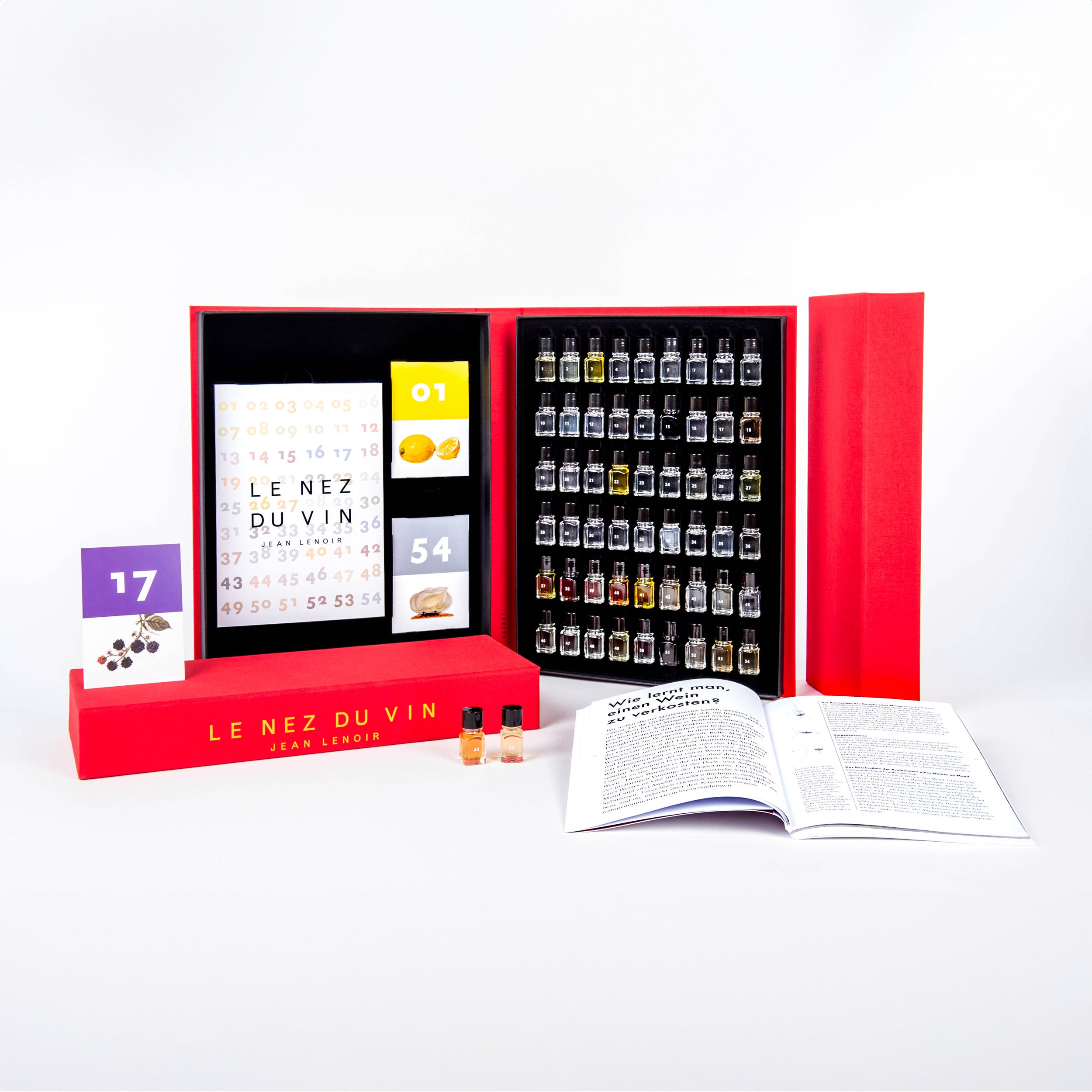 Buch Le Nez du Vin "Die Schatztruhe 54 Aromen"