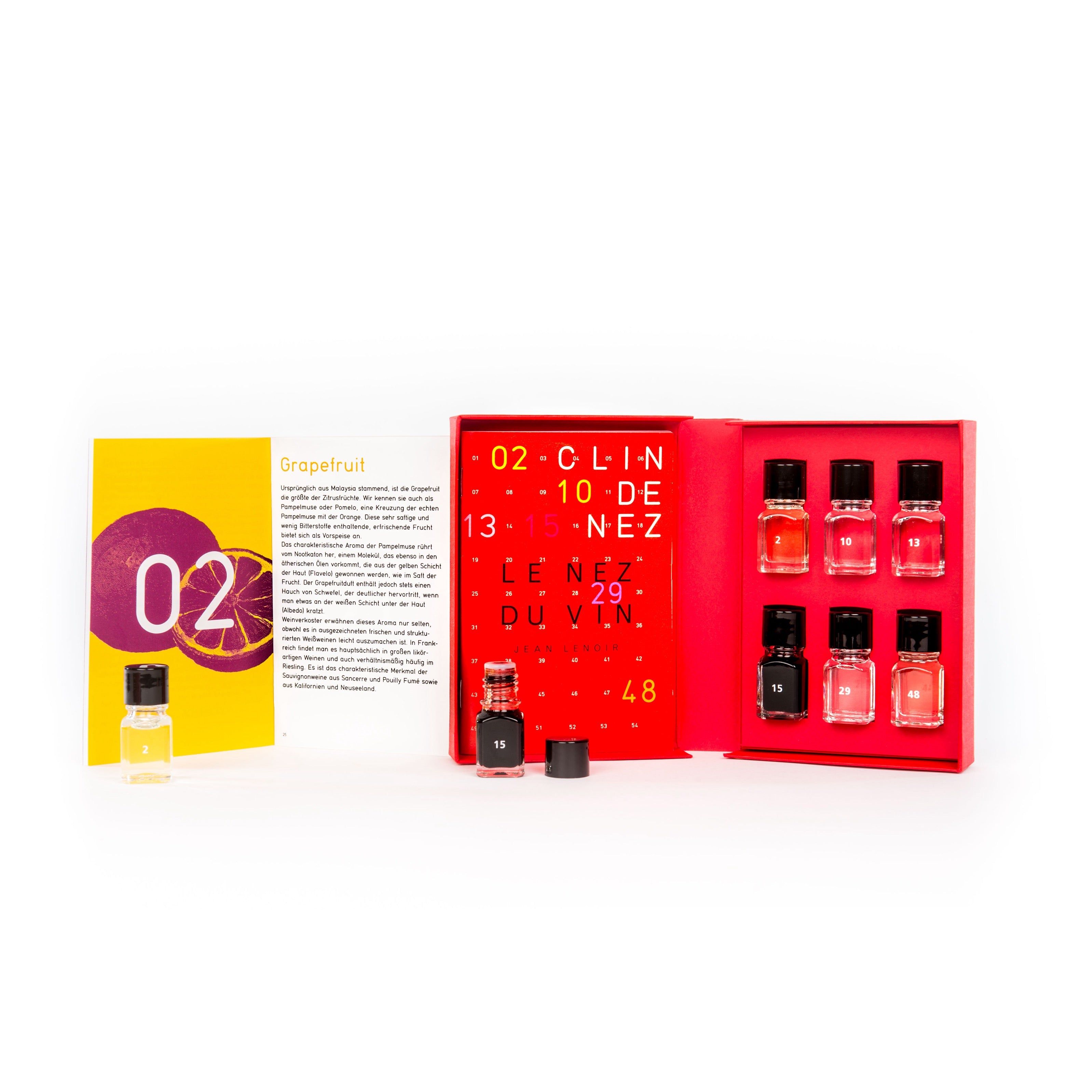 Buch Le Nez du Vin "Die kleine Weinnase 6 Aromen"