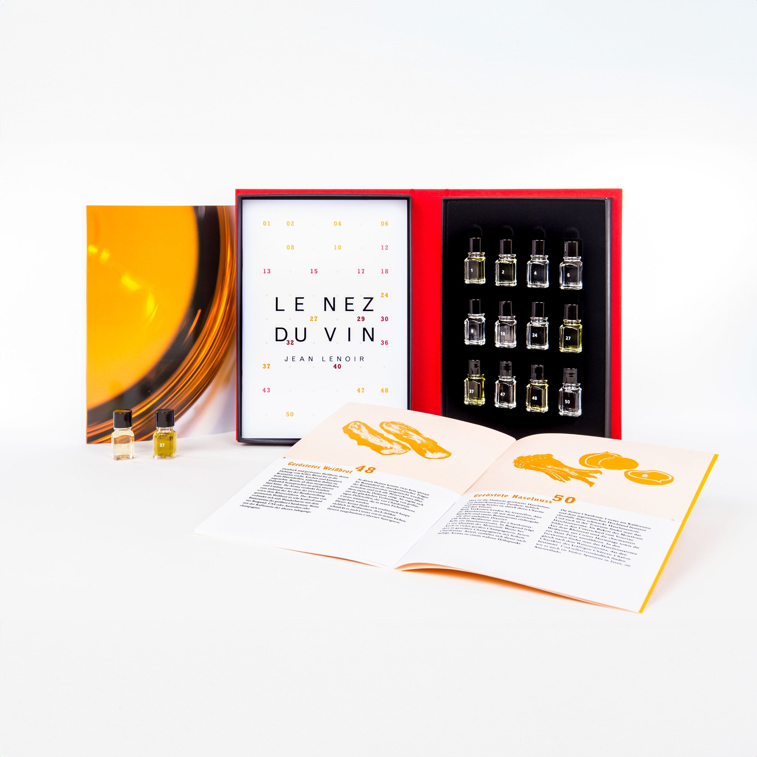 Buch Le Nez du Vin "Weißweine und Champagner 12 Aromen"