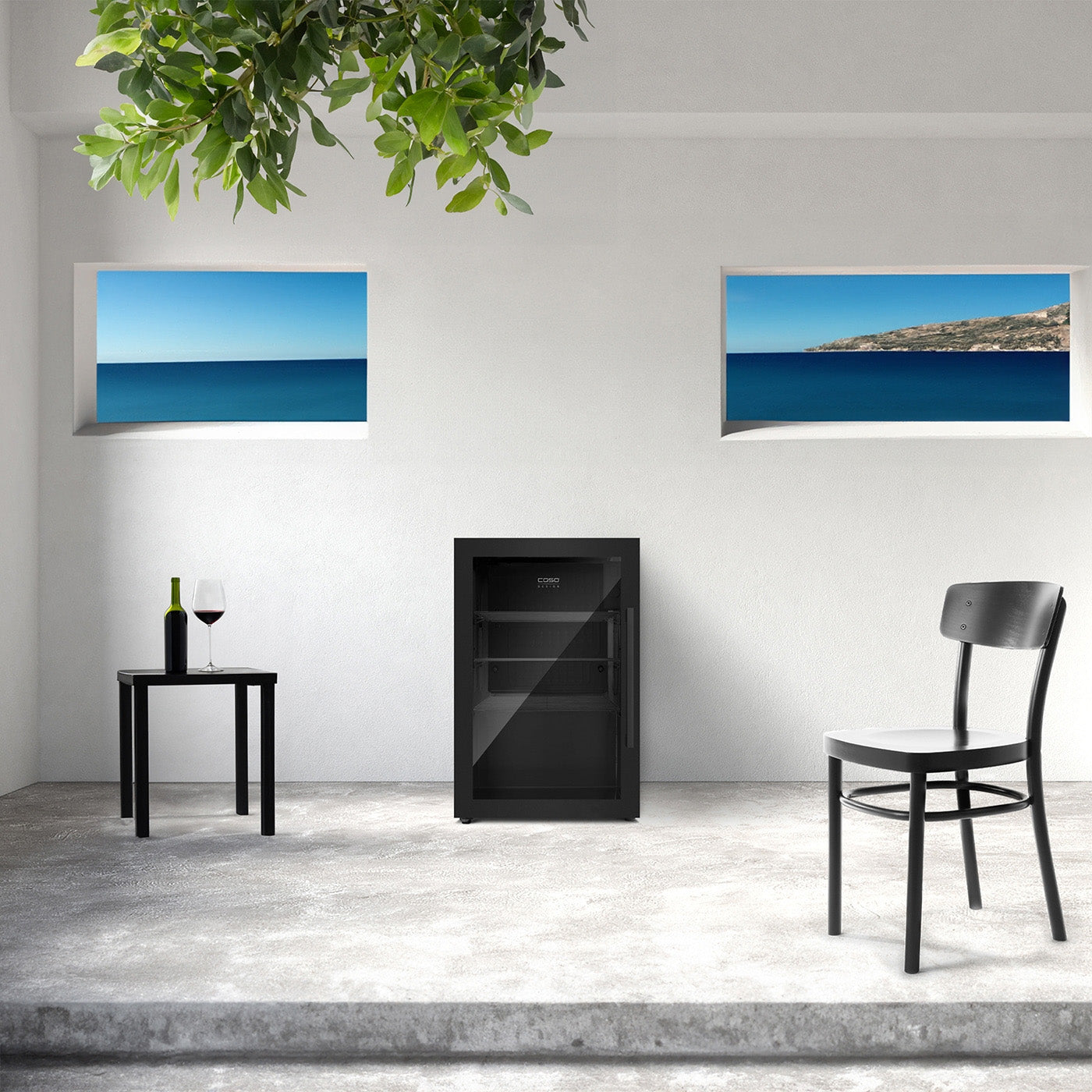 Getränkekühlschrank Caso BBQ Cooler Black S-L salon