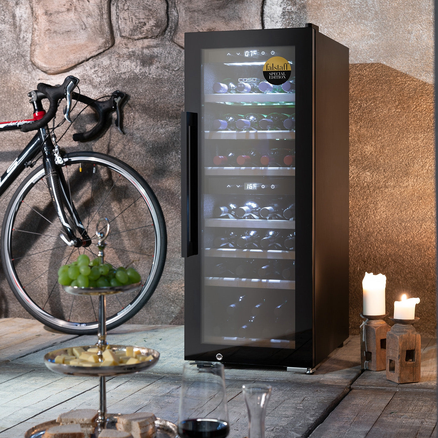 Weinkühlschrank 38 Flaschen Caso WineExclusive 38 Smart